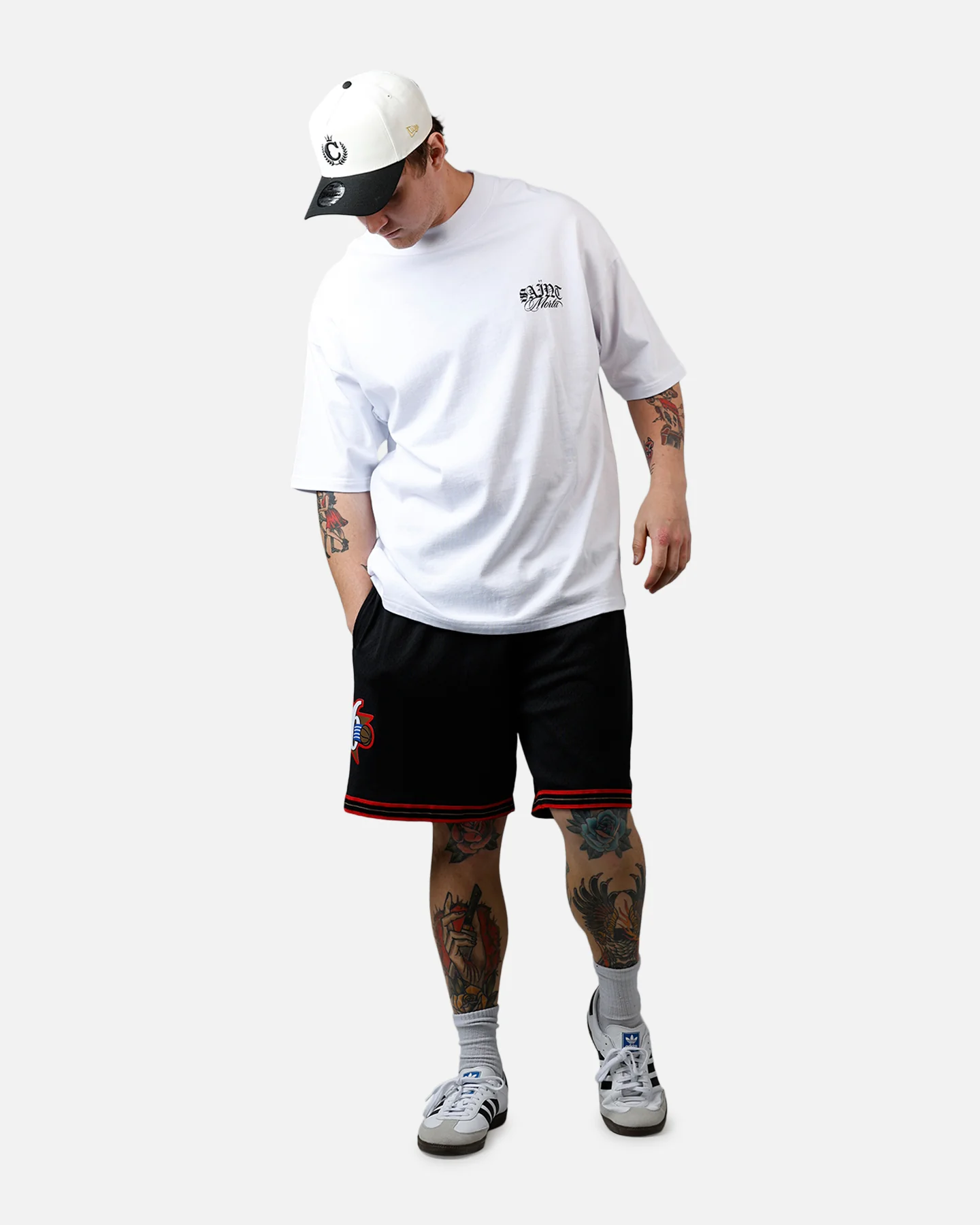 Mitchell & Ness Philadelphia 76ers 00-01' Swingman Shorts Black - Image 2