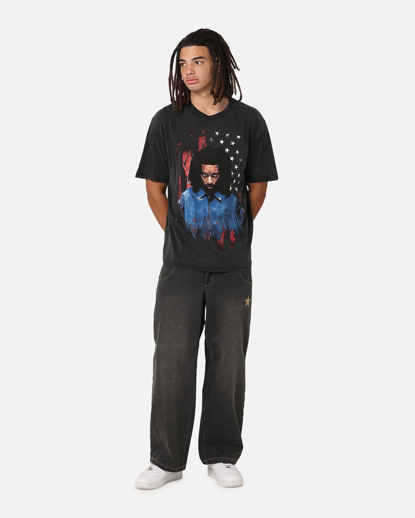 21 Savage Dream T-Shirt Washed Black - Image 3