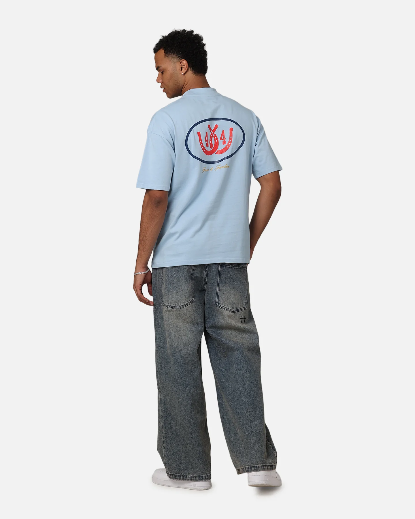 404 Desert Frontier T-Shirt Light Blue - Image 3