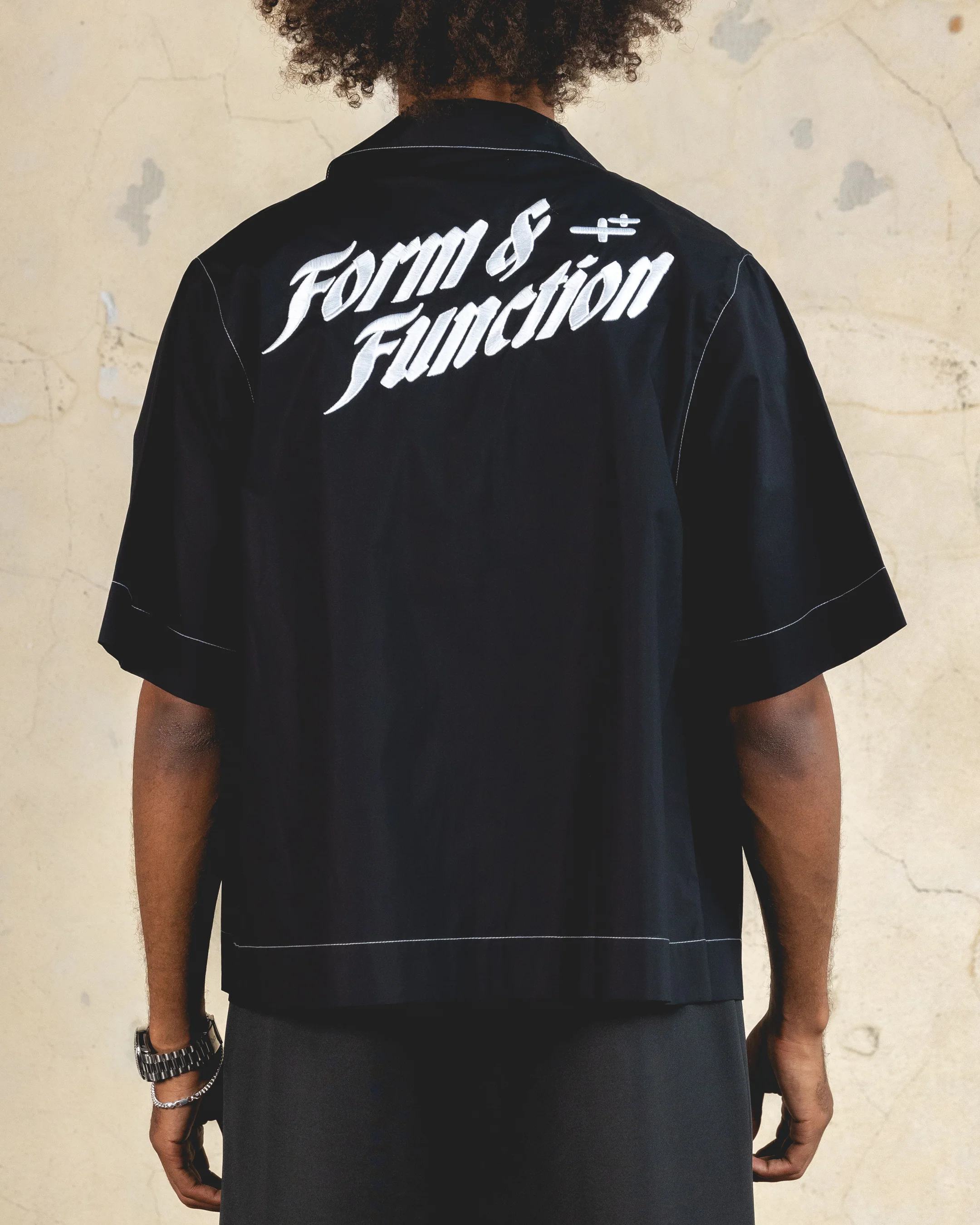 404 Form And Function Button Up Shirt Black - Image 5