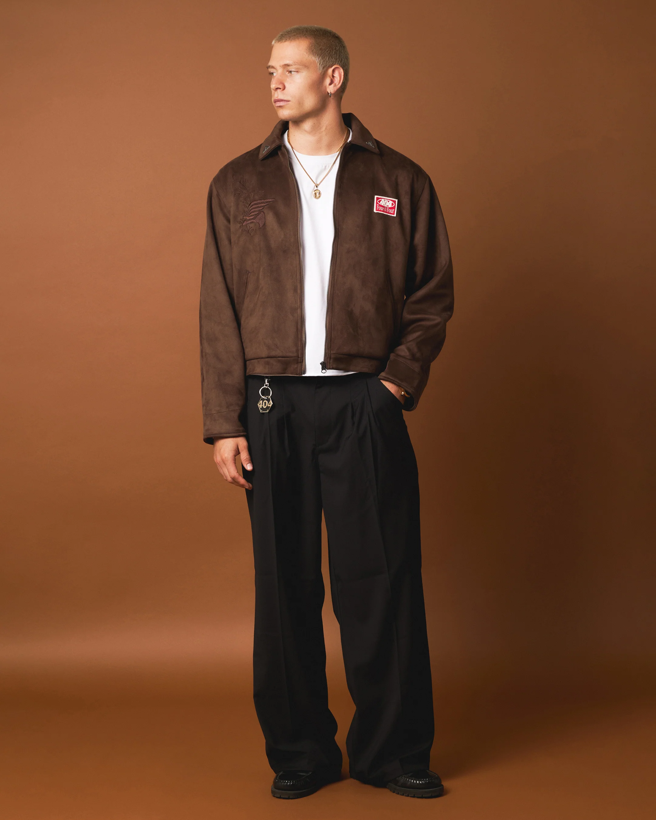 404 Smokehouse Work Jacket Brown - Image 3