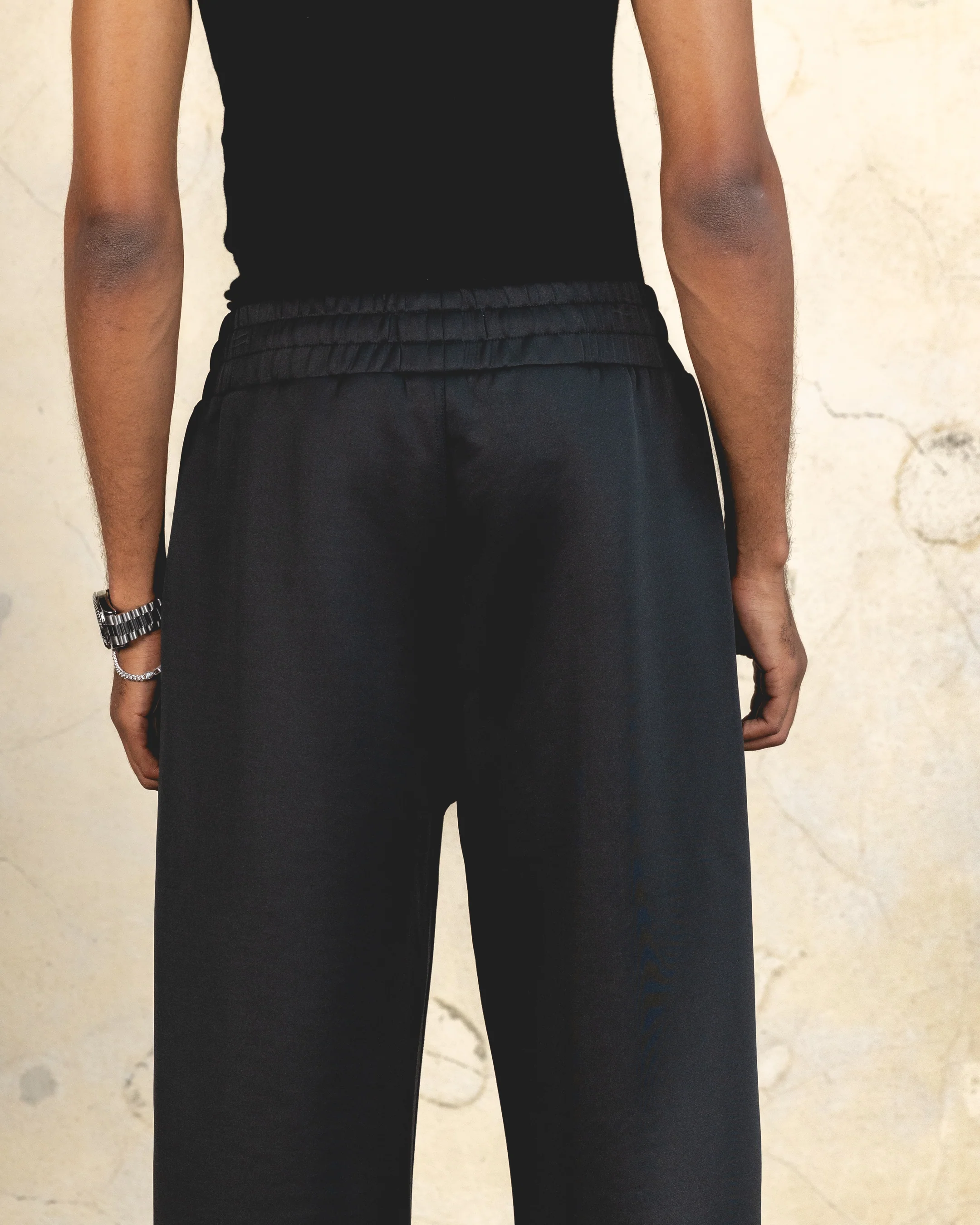 404 Wide Leg Track Pants Black - Image 8