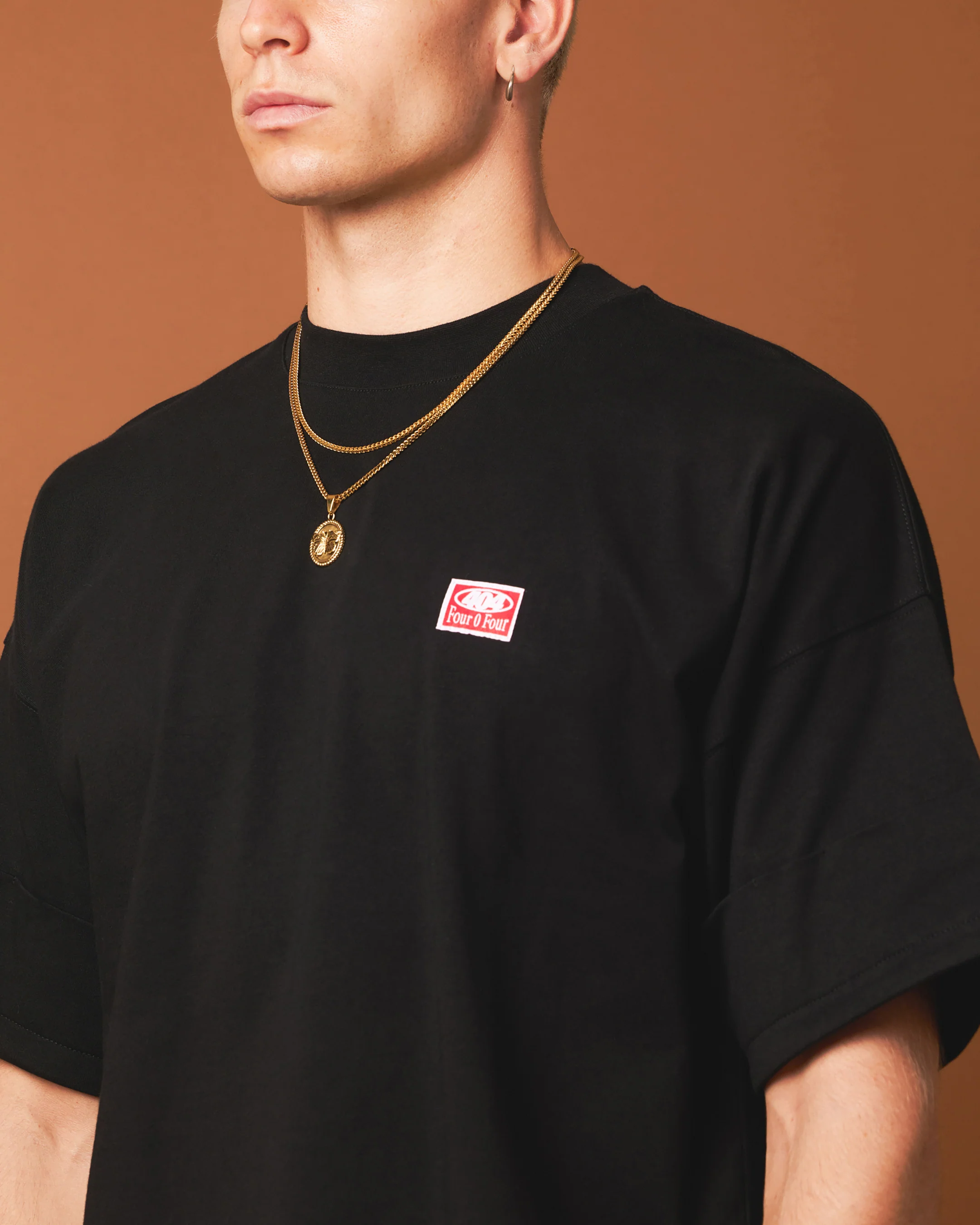 404 Workwear T-Shirt Black - Image 6