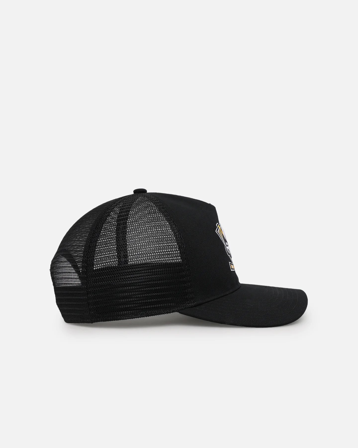 47 Brand Anaheim Ducks Mesh '47 Hitch Trucker Snapback Black/Team - Image 3