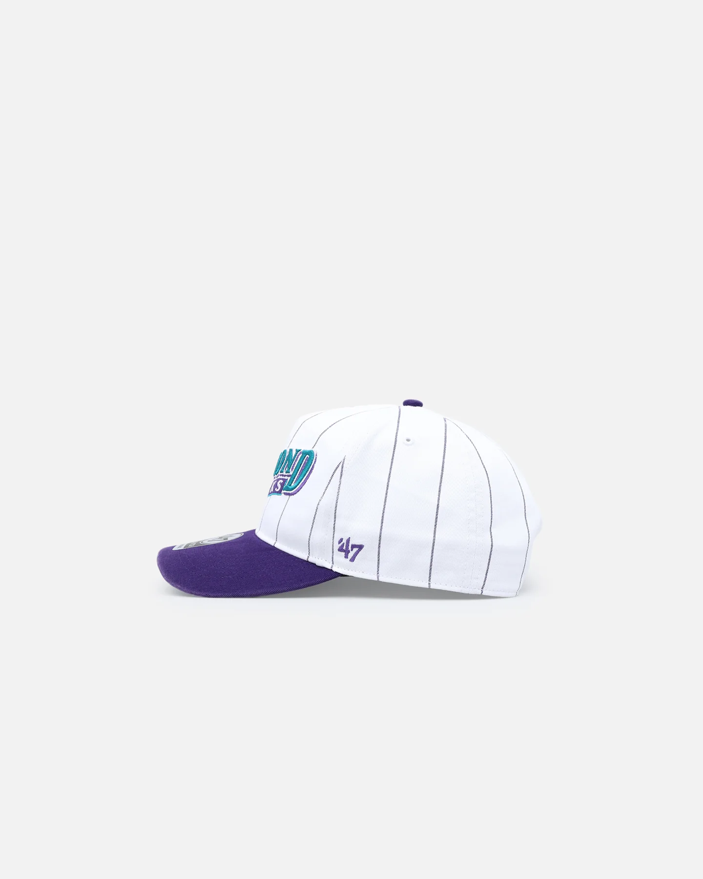 47 Brand Arizona Diamondbacks 'Double Header Pinstripe' '47 Hitch Snapback White - Image 4