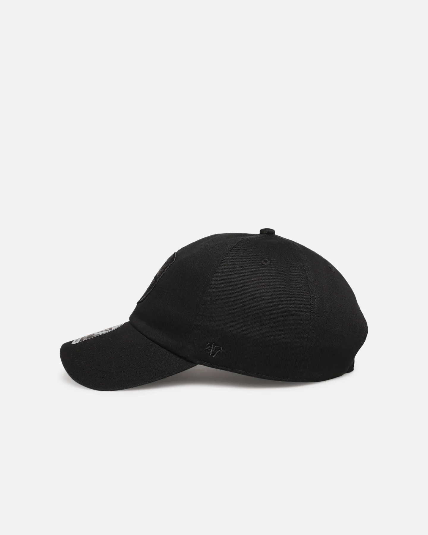 47 Brand Arsenal 47 Clean Up Strapback Black/Black - Image 4
