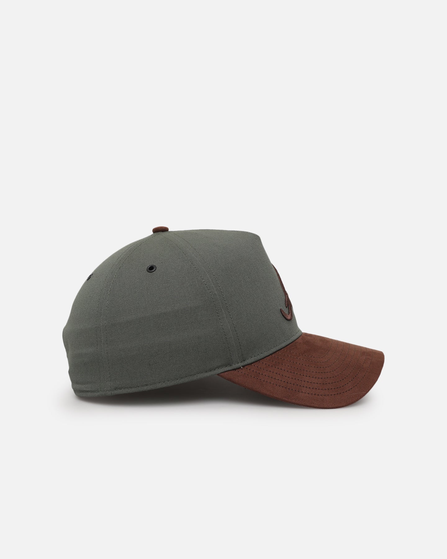 47 Brand Atlanta Braves 'Bottle Green' Offside DT Snapback Bottle Green - Image 3