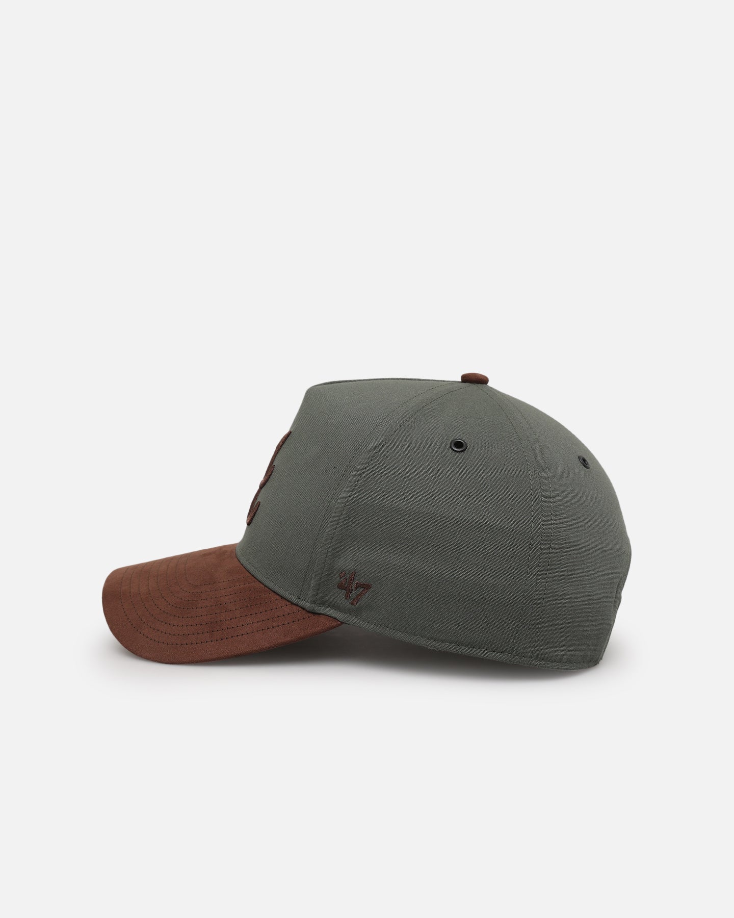 47 Brand Atlanta Braves 'Bottle Green' Offside DT Snapback Bottle Green - Image 4