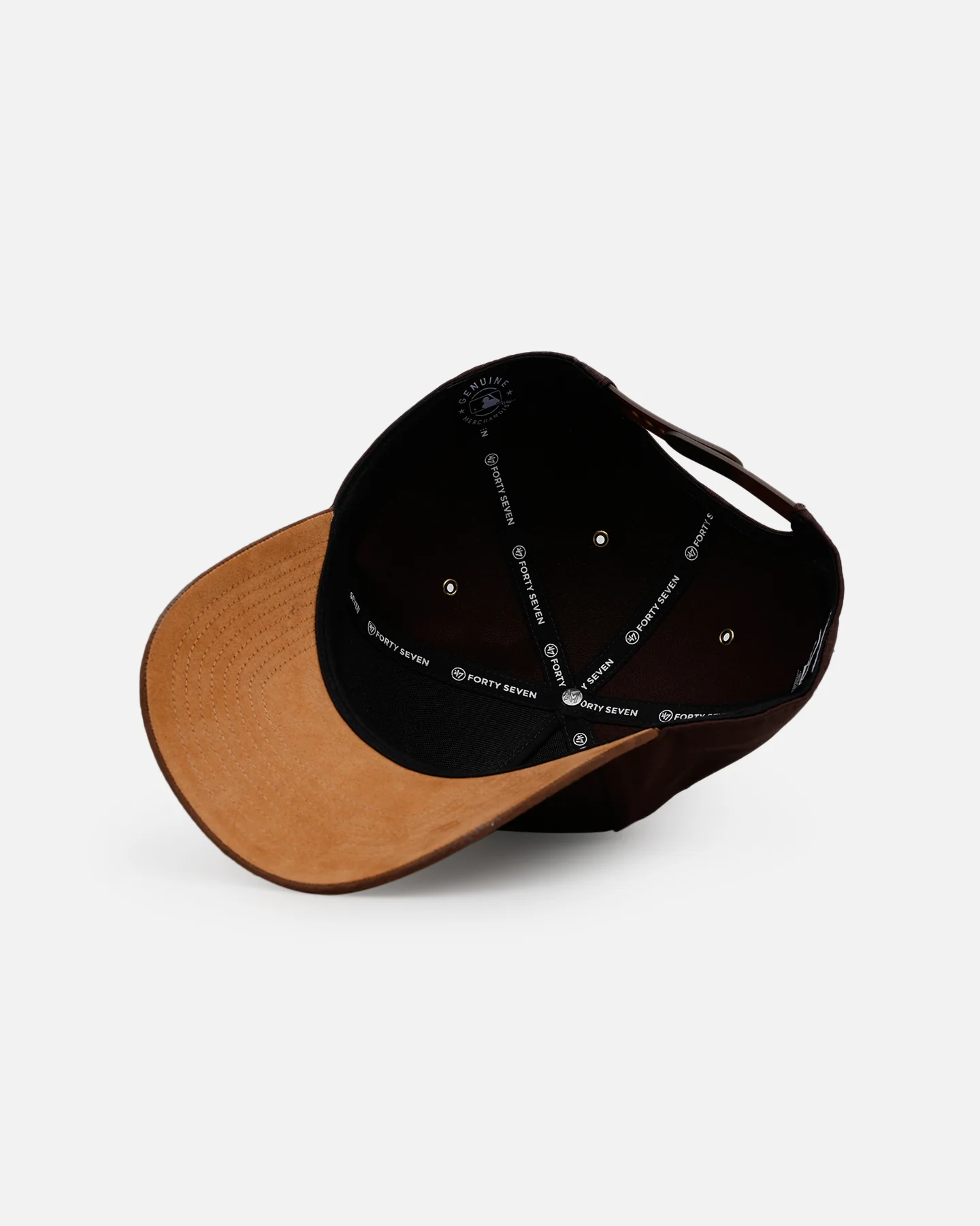 47 Brand Atlanta Braves 'Chocolate Pie' Offside Snapback Chocolate - Image 6