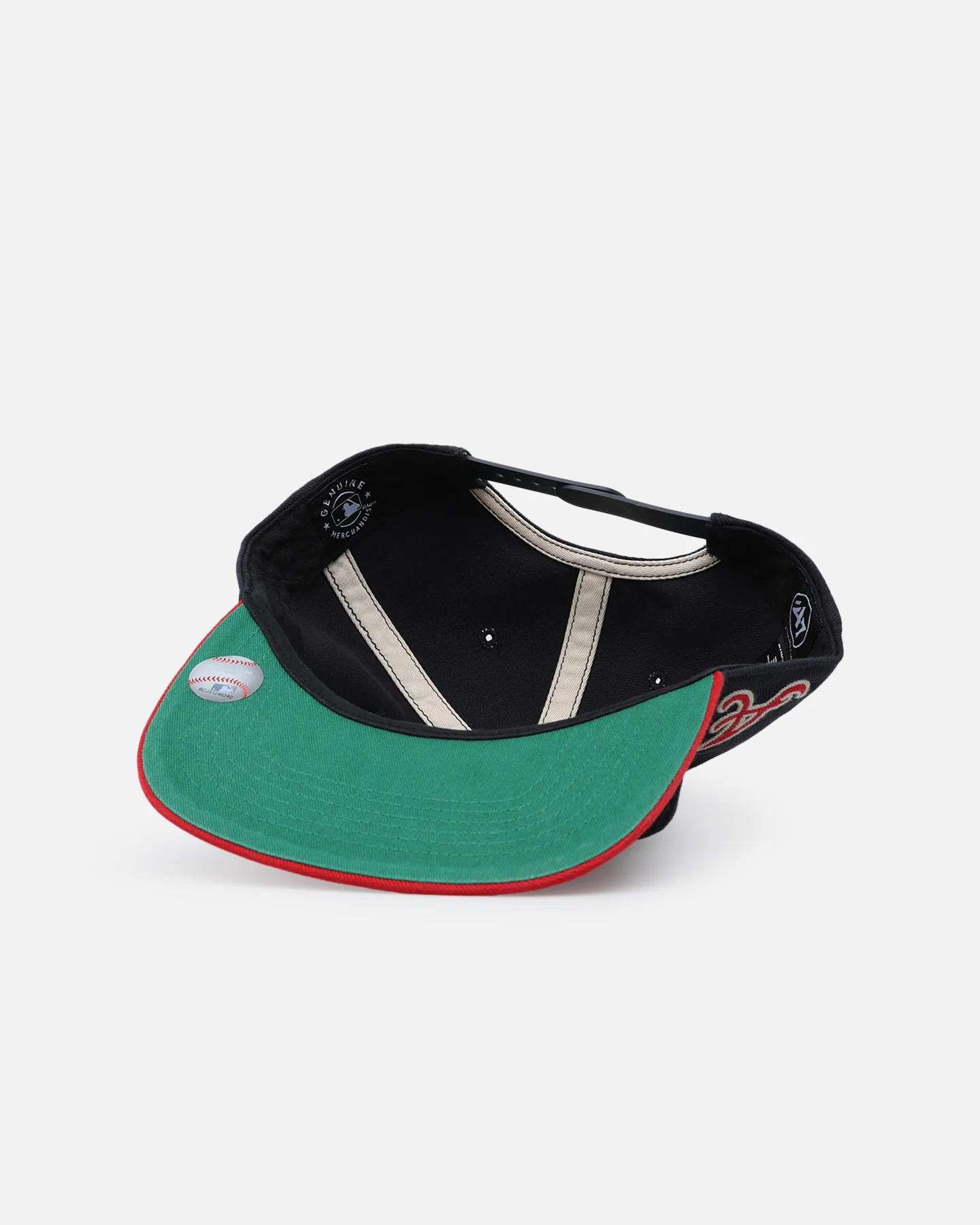 47 Brand Atlanta Braves 'Legacy 47 Captain RL' Club Legacy '47 Captain Snapback Navy - Image 6
