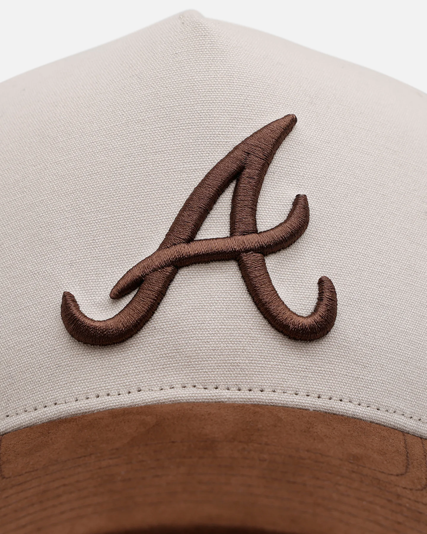 47 Brand Atlanta Braves 'Coconut' Offside DT Snapback Coconut - Image 6