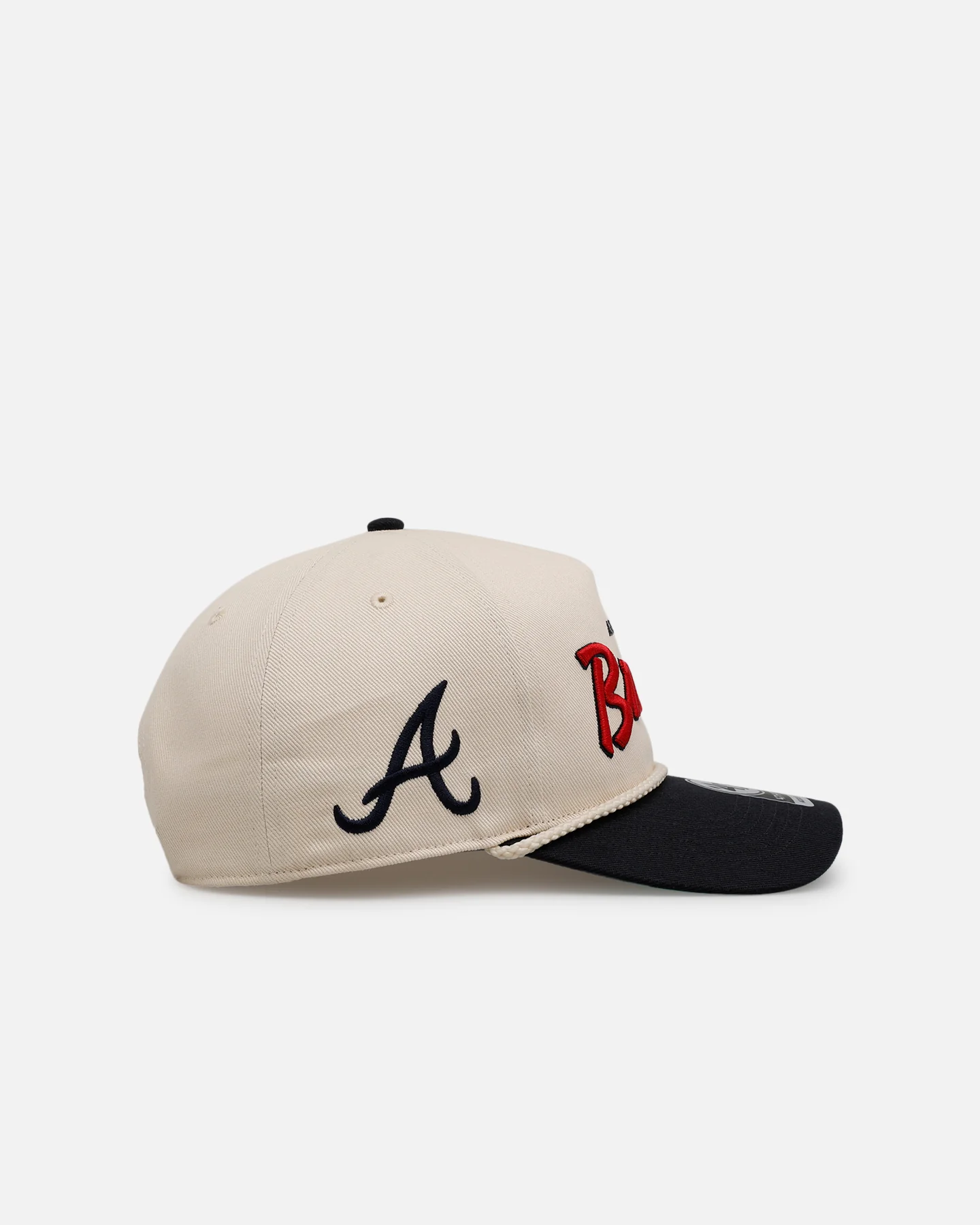 47 Brand Atlanta Braves 'MLB Opening Day' Script Hitch Snapback Natural - Image 3