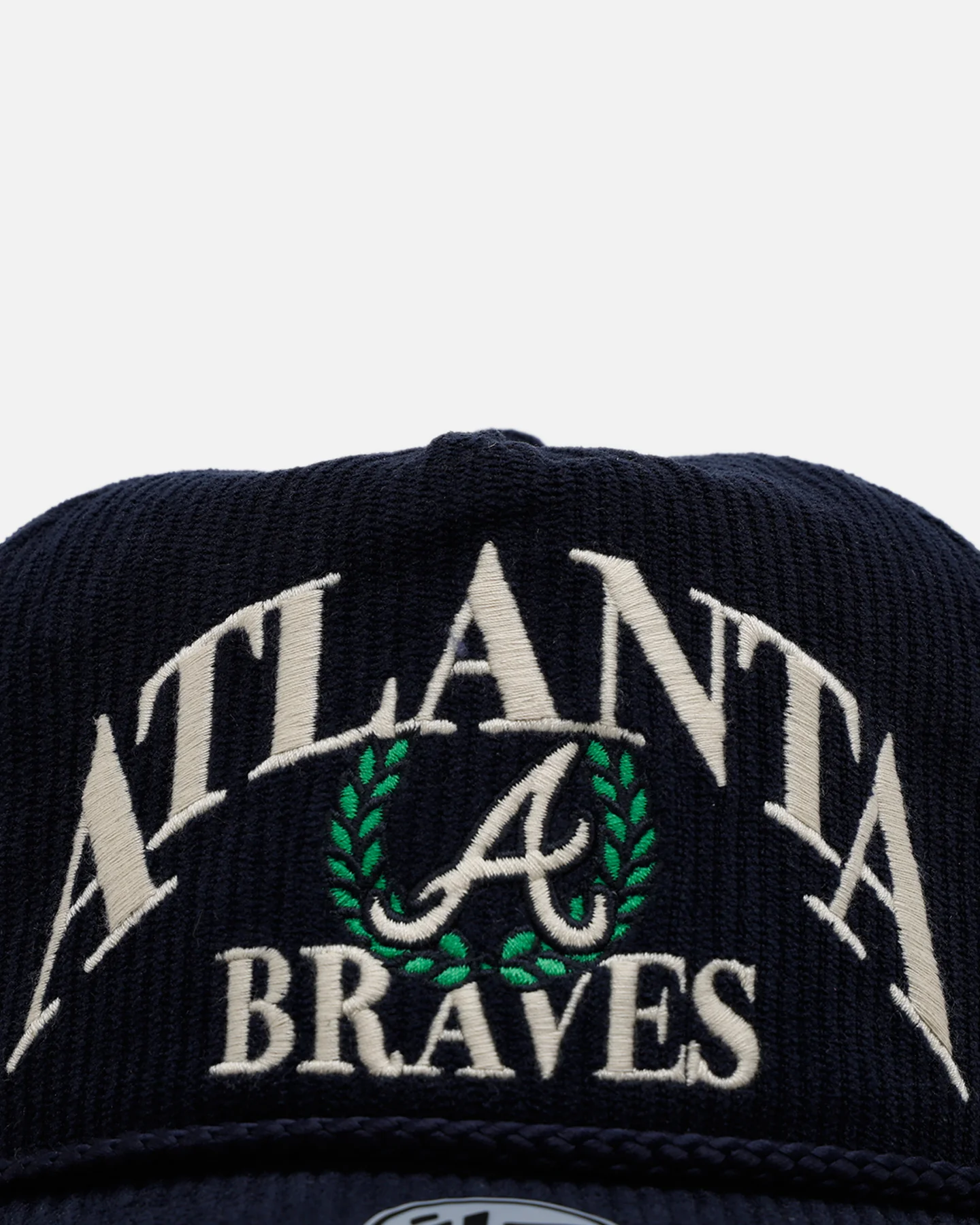 47 Brand Atlanta Braves 'Pitchout' 47 Hitch Corduroy Snapback Navy - Image 6