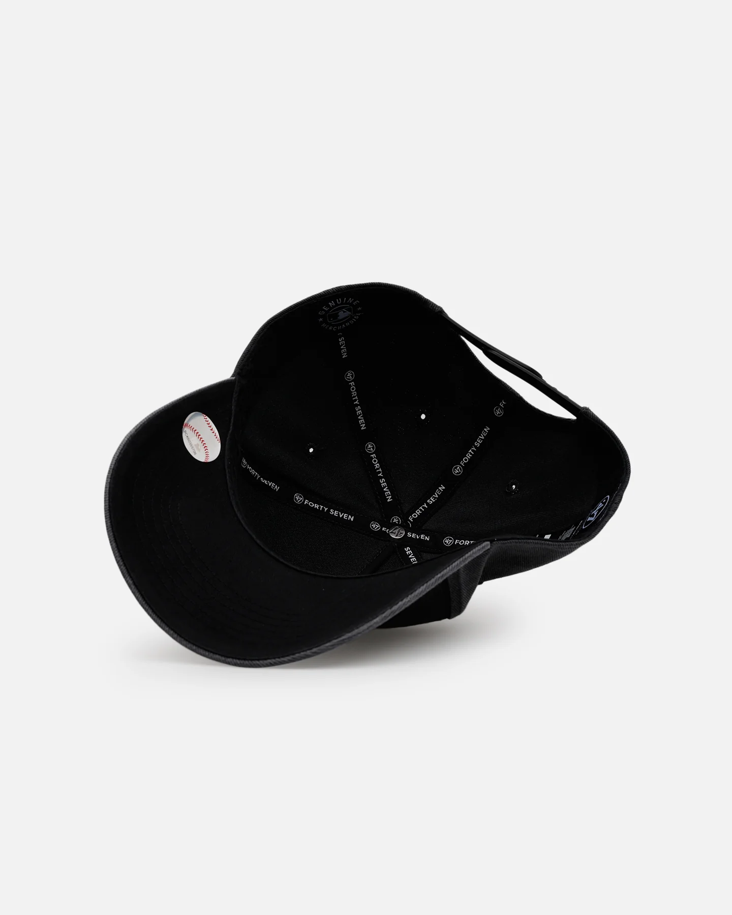 47 Brand Atlanta Braves 'Washed Black' Offside DT Snapback Washed Black - Image 6
