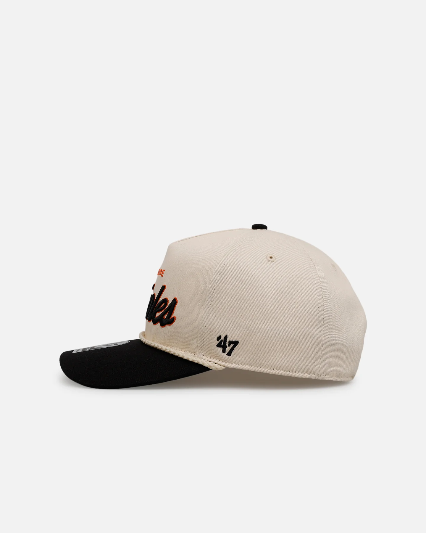 47 Brand Baltimore Orioles 'MLB Opening Day' Script Hitch Snapback Natural - Image 4
