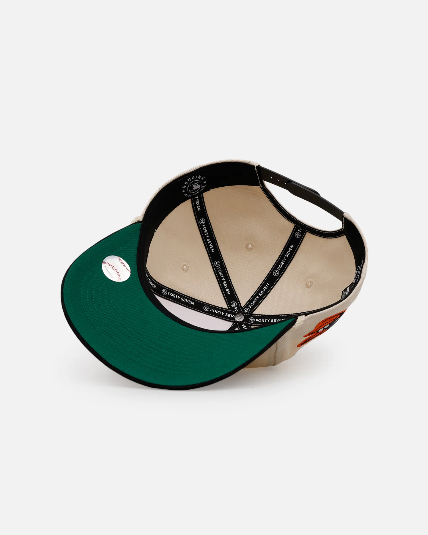 47 Brand Baltimore Orioles 'MLB Opening Day' Script Hitch Snapback Natural - Image 6