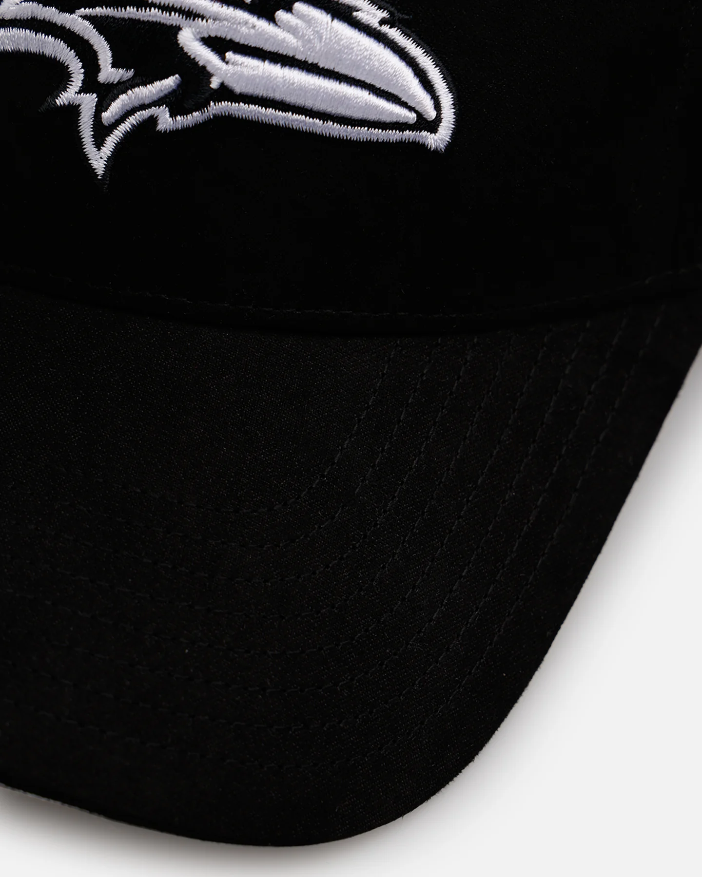 47 Brand Baltimore Ravens 'Ultrasuede' 47 MVP Strapback Black/White - Image 2