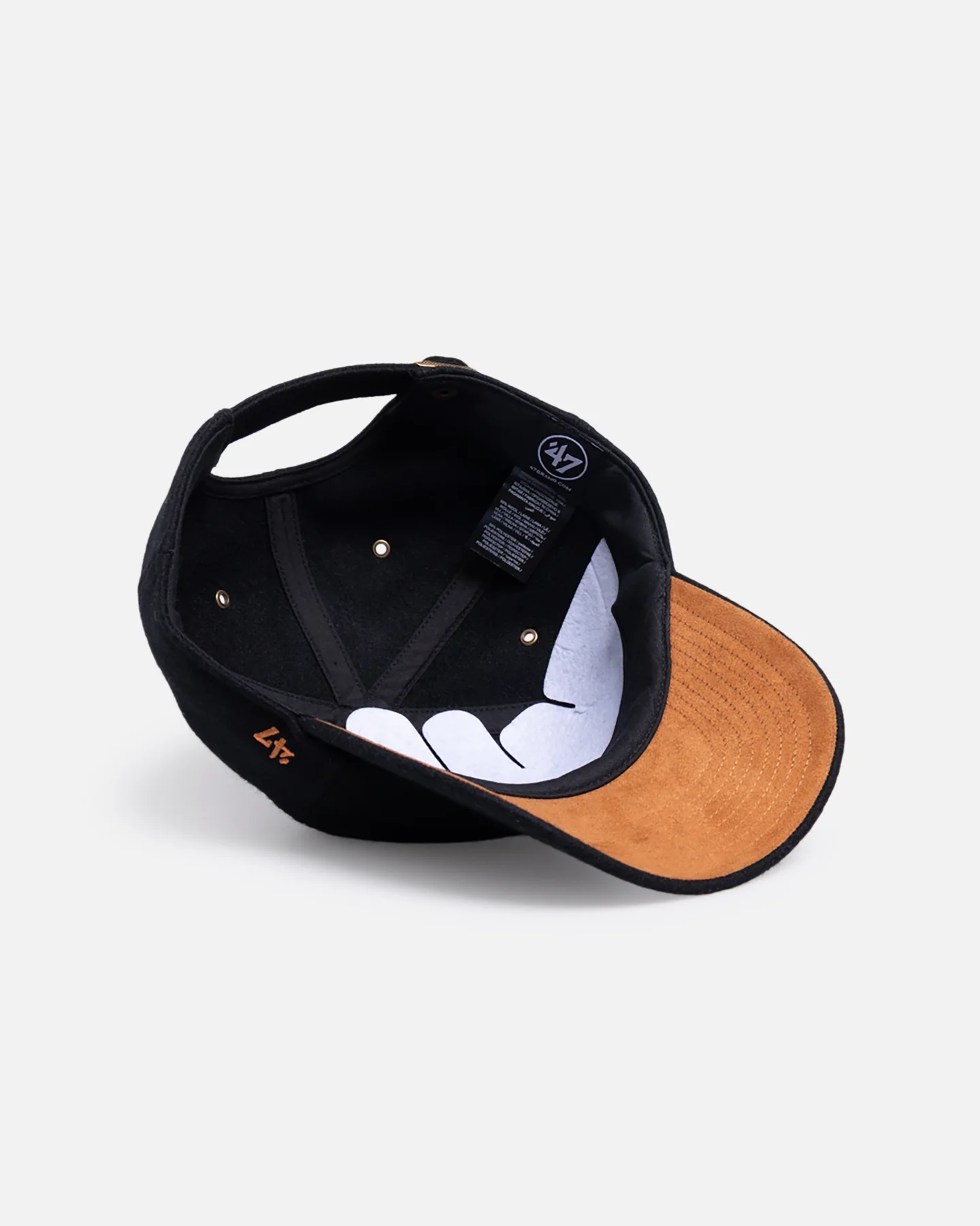47 Brand Beagle Wool 47 Clean Up Strapback Black - Image 6