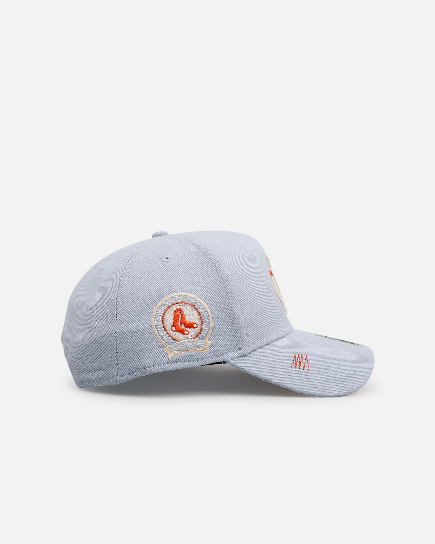 47 Brand Boston Red Sox 'Overstitch' 47 Offside Snapback Light Blue - Image 3