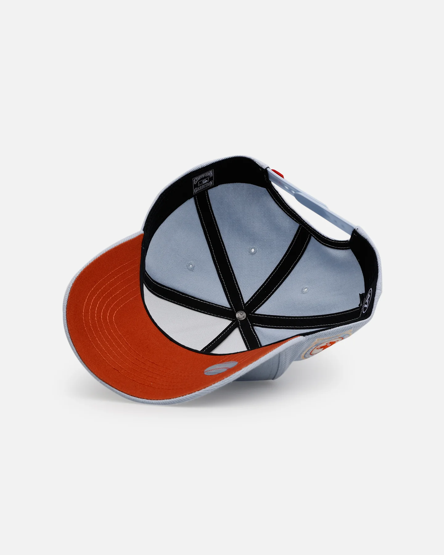47 Brand Boston Red Sox 'Overstitch' 47 Offside Snapback Light Blue - Image 6