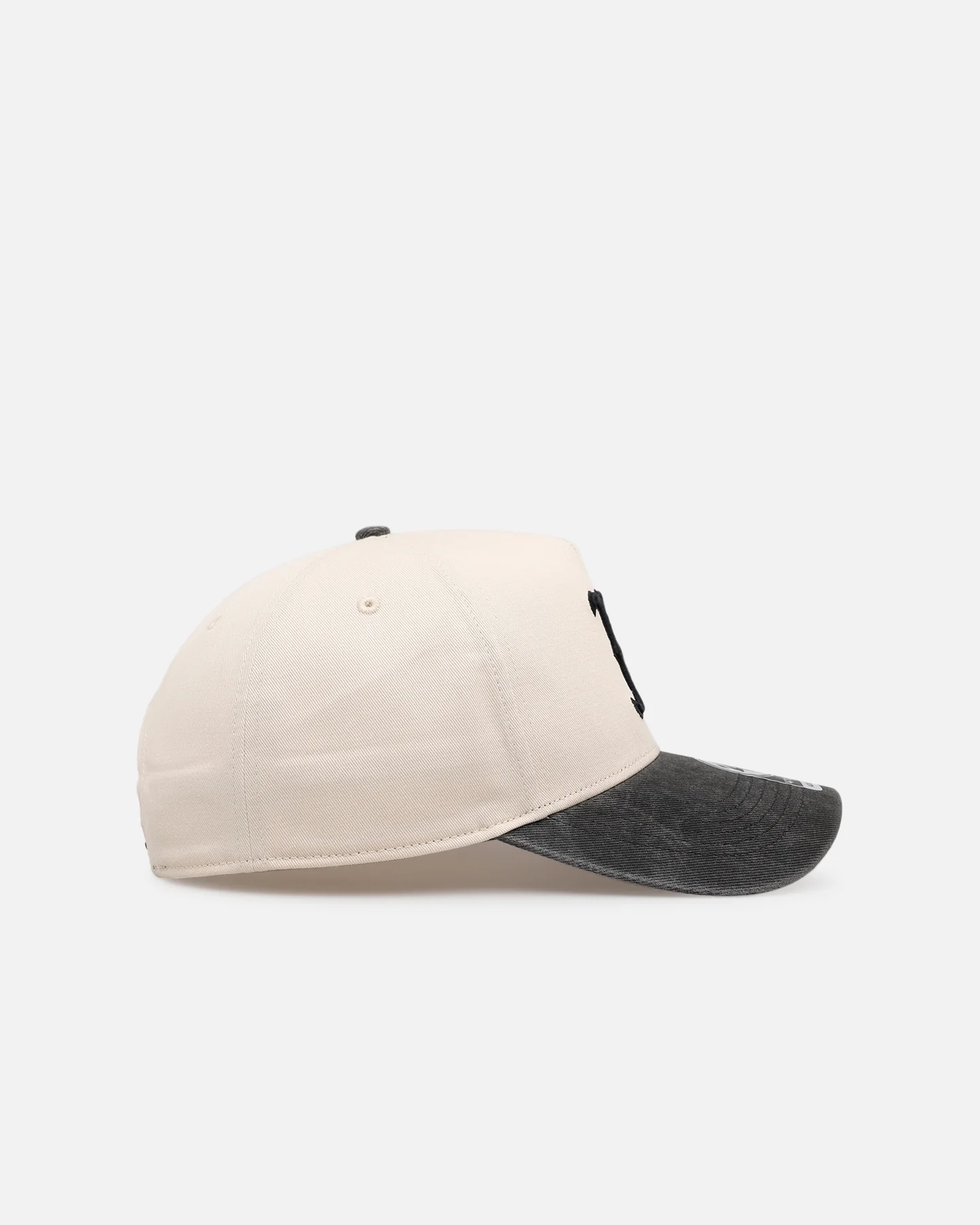 47 Brand Boston Red Sox 'Washed Black Visor' 47 Offside Snapback Natural - Image 3