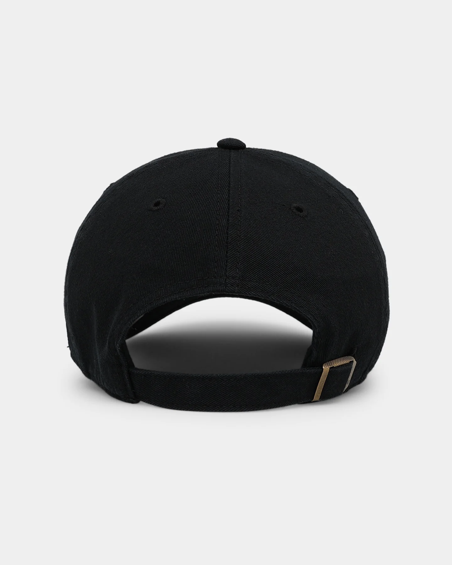 47 Brand Chicago Blackhawks 47 Clean Up Strapback Black/White - Image 2