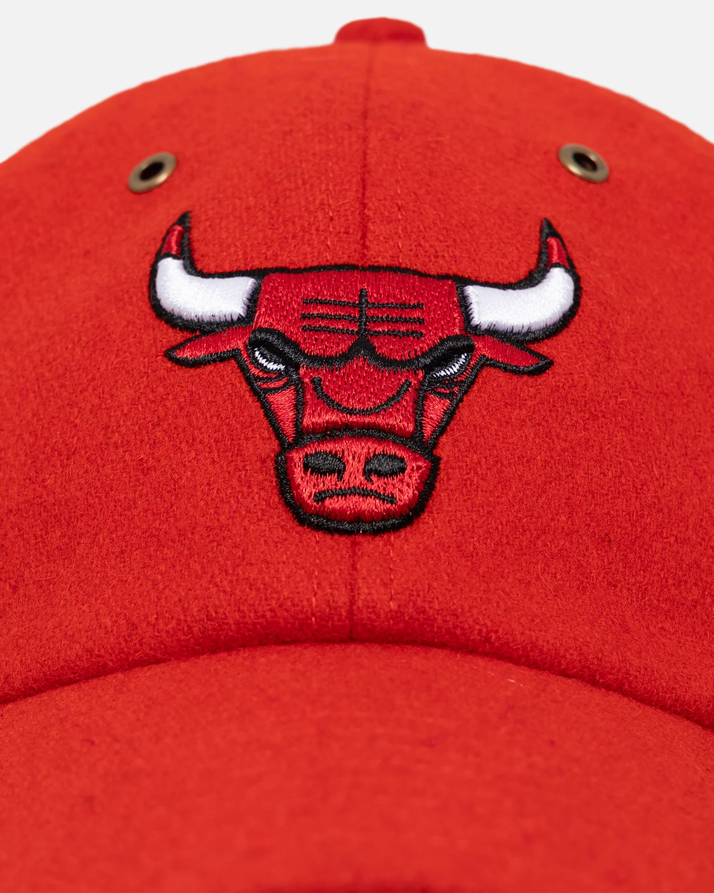 47 Brand Chicago Bulls Wooly Clean Up Strapback Red - Image 5