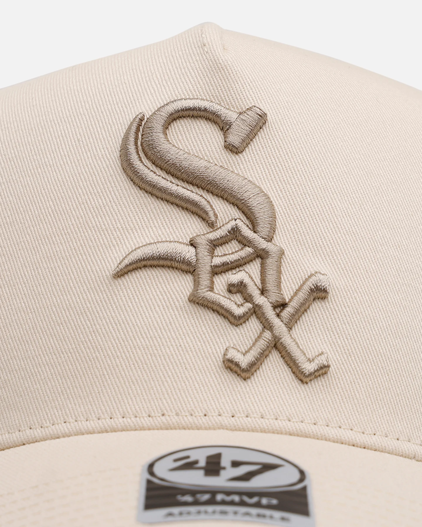 47 Brand Chicago White Sox 'Caramel Swirl' MVP Snapback Natural/Khaki - Image 5