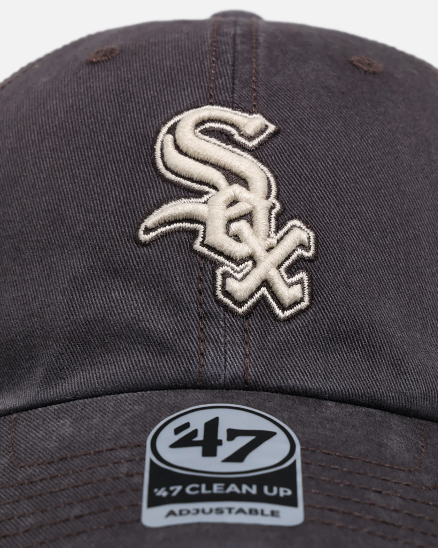 47 Brand Chicago White Sox 'Lakeshore' 47 Clean Up Strapback Charcoal - Image 5