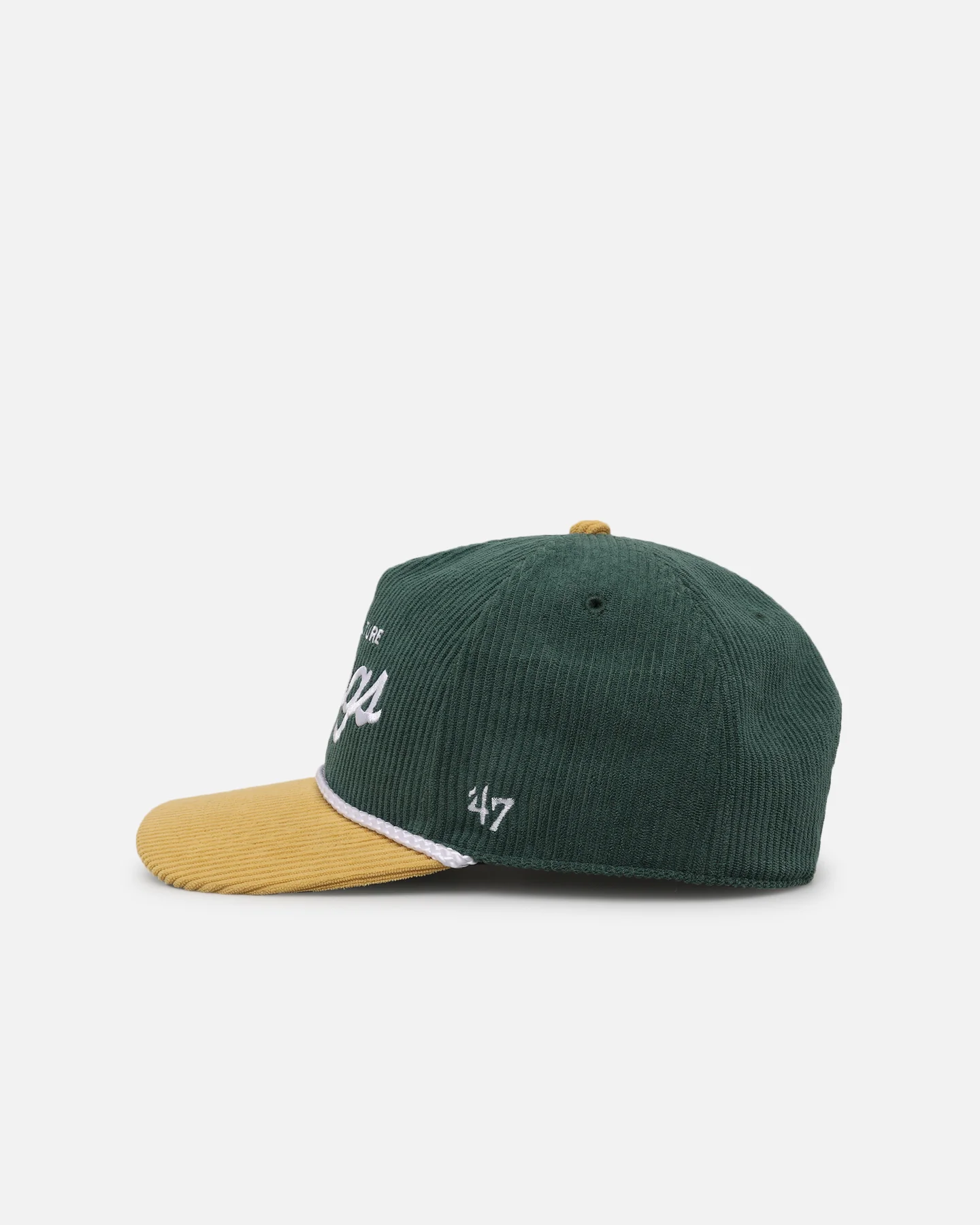 47 Brand Culture Kings Crossrope 'Culture Kings Script' Hitch Snapback Green - Image 4