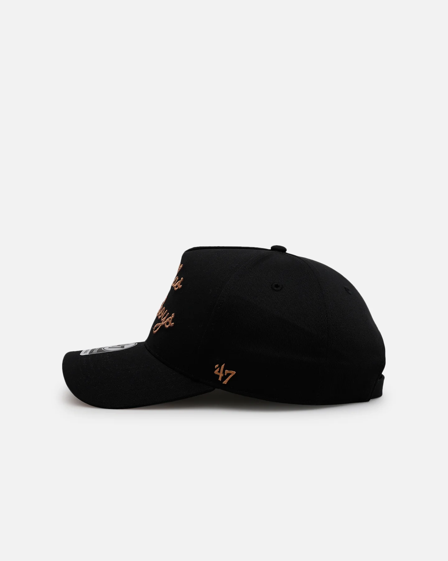 47 Brand Dallas Cowboys 'Round' 47 Offside Strapback Black - Image 4