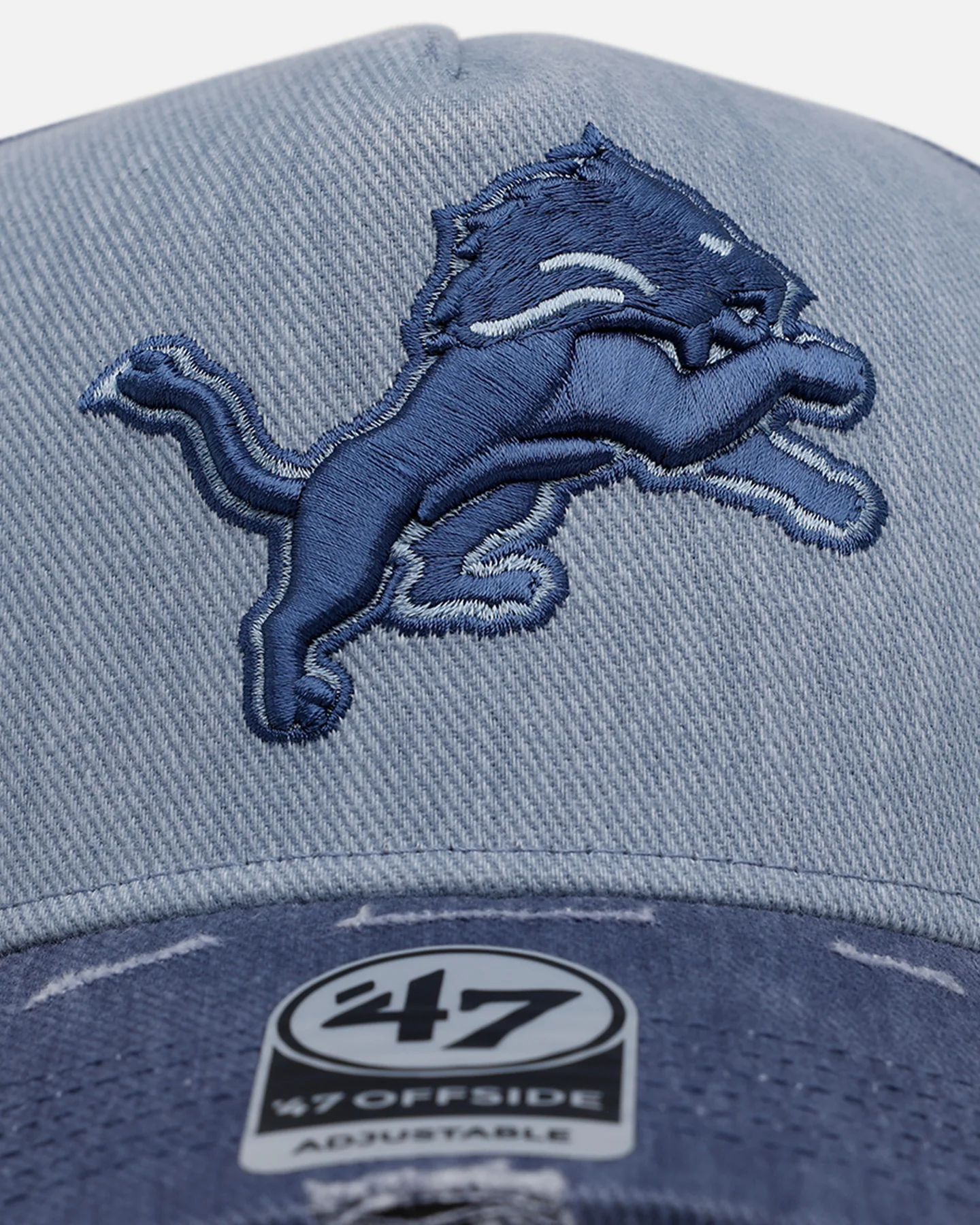 47 Brand Detroit Lions 'Everyday Indigo' 47 Offside Strapback Blue/Navy - Image 5