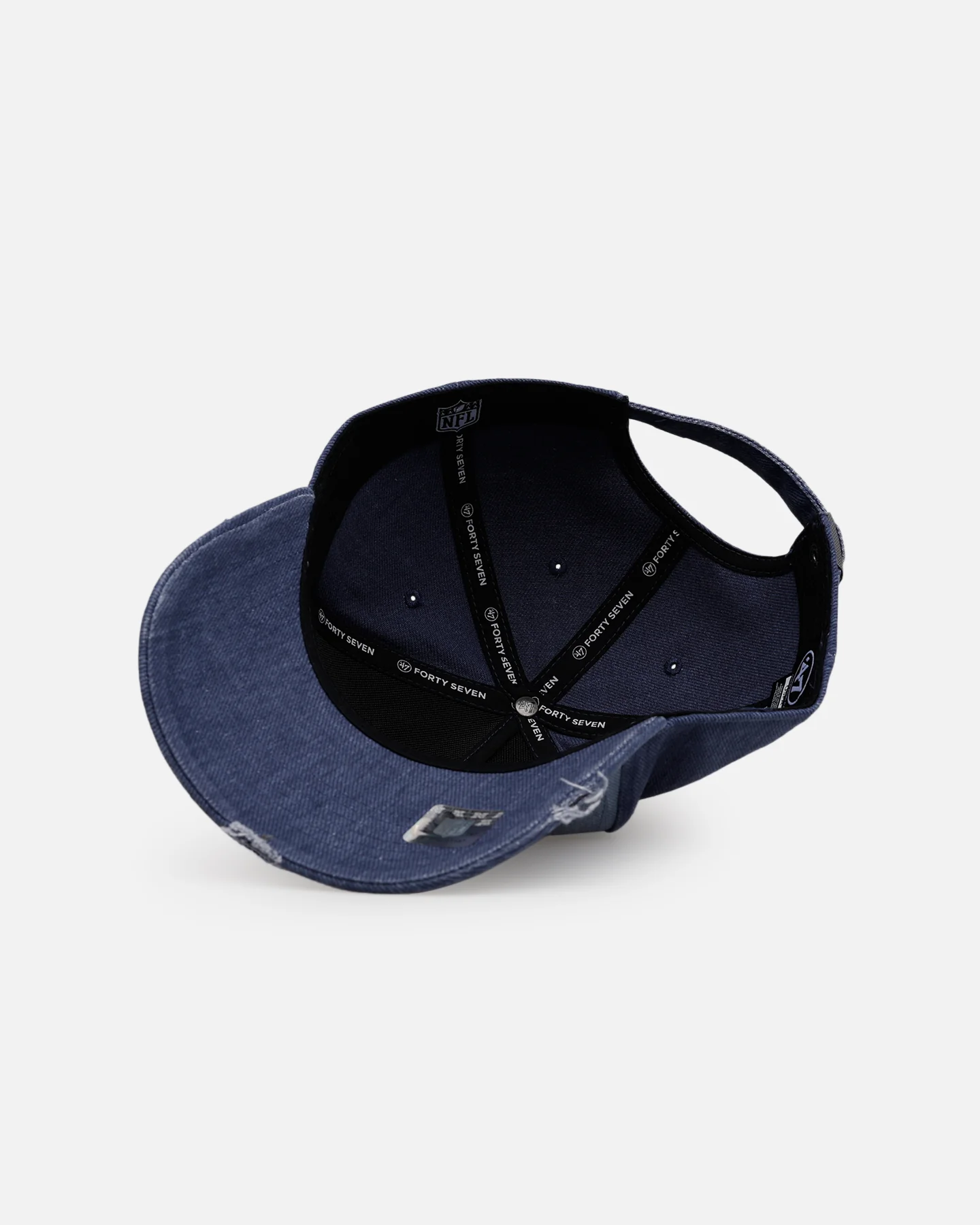 47 Brand Detroit Lions 'Everyday Indigo' 47 Offside Strapback Blue/Navy - Image 6