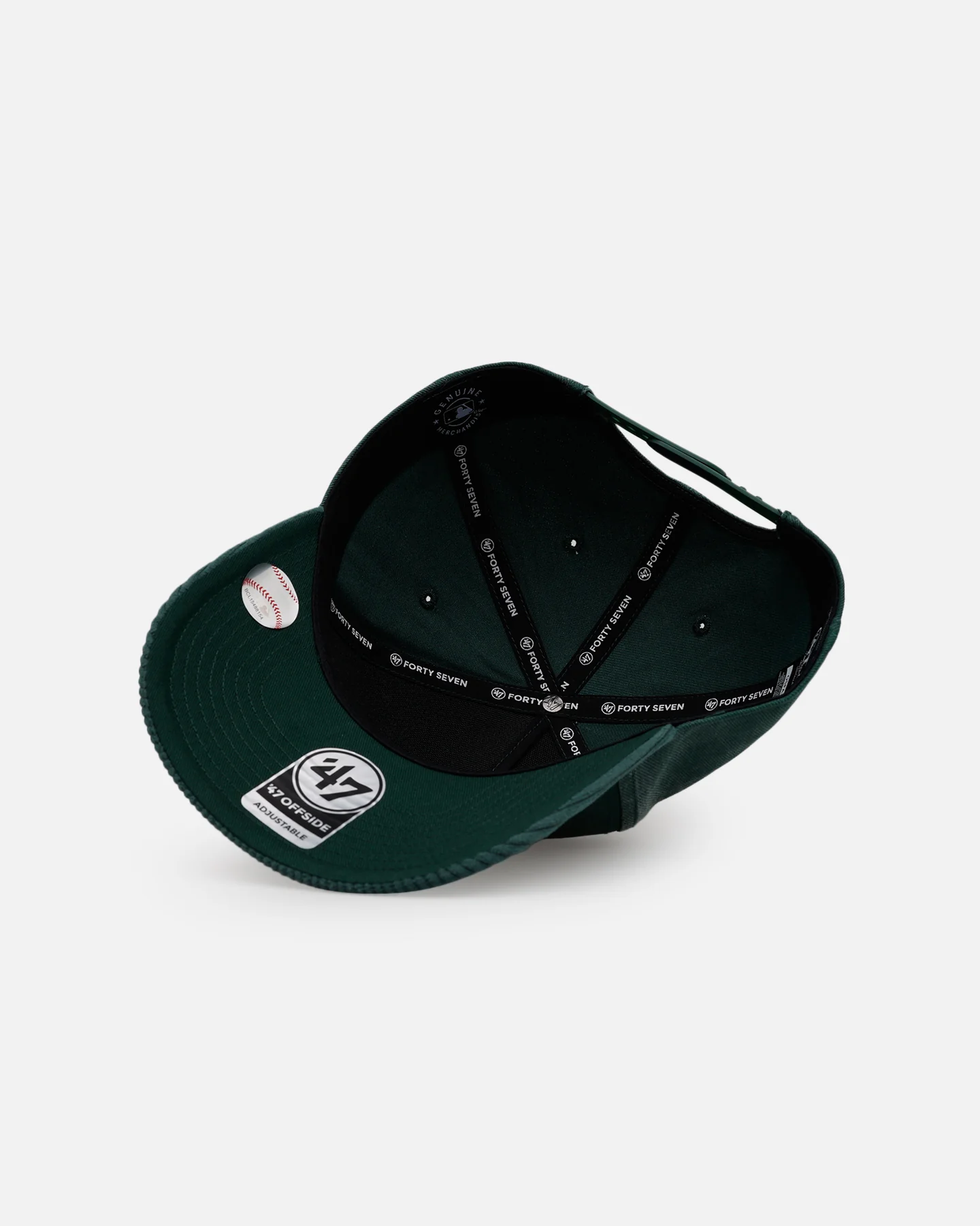 47 Brand Detroit Tigers 'Apollo Cord Dark Green' 47 Offside Snapback Dark Green - Image 6
