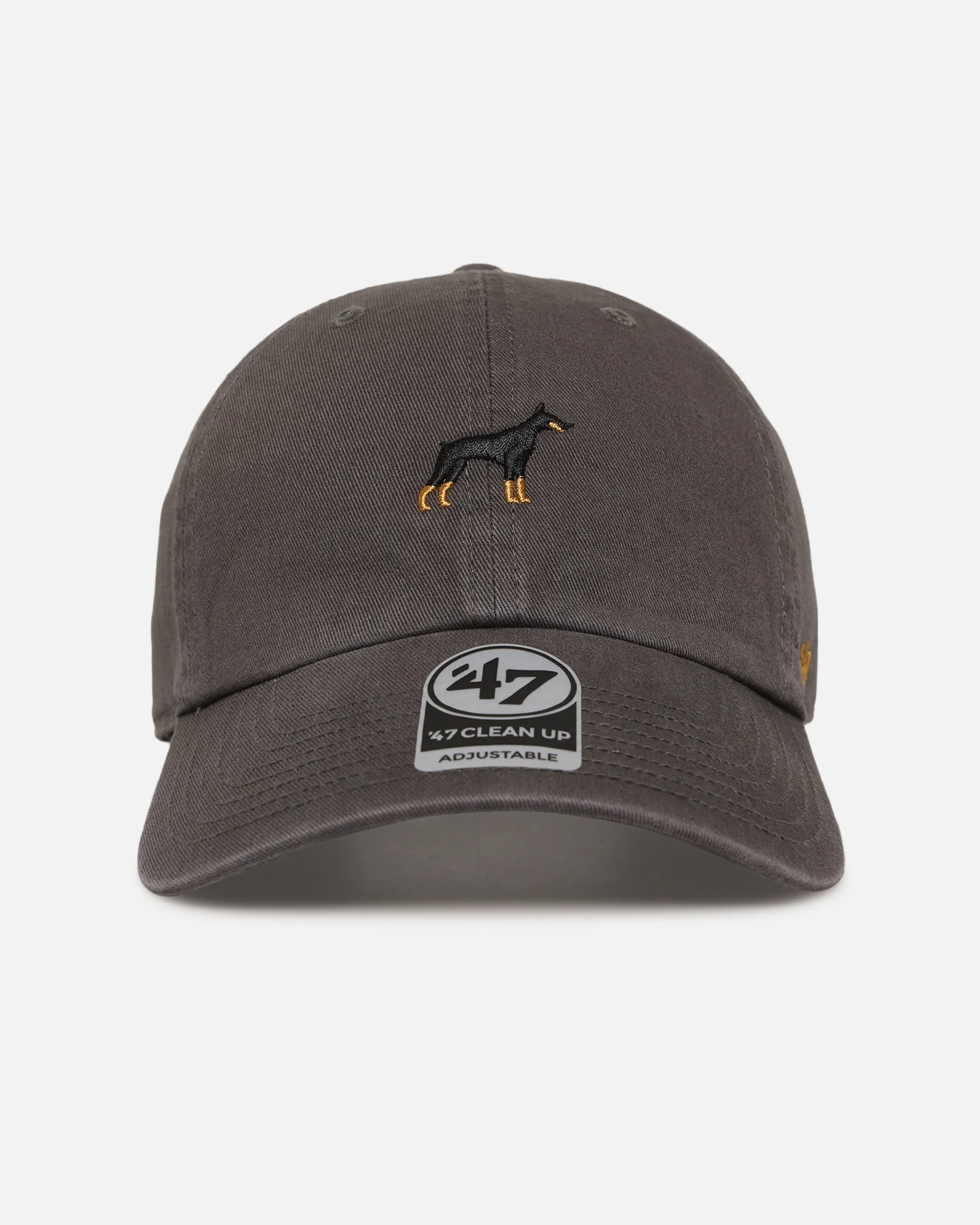 47 Brand Dobermann 'Dog Collection' 47 Clean Up Strapback Charcoal