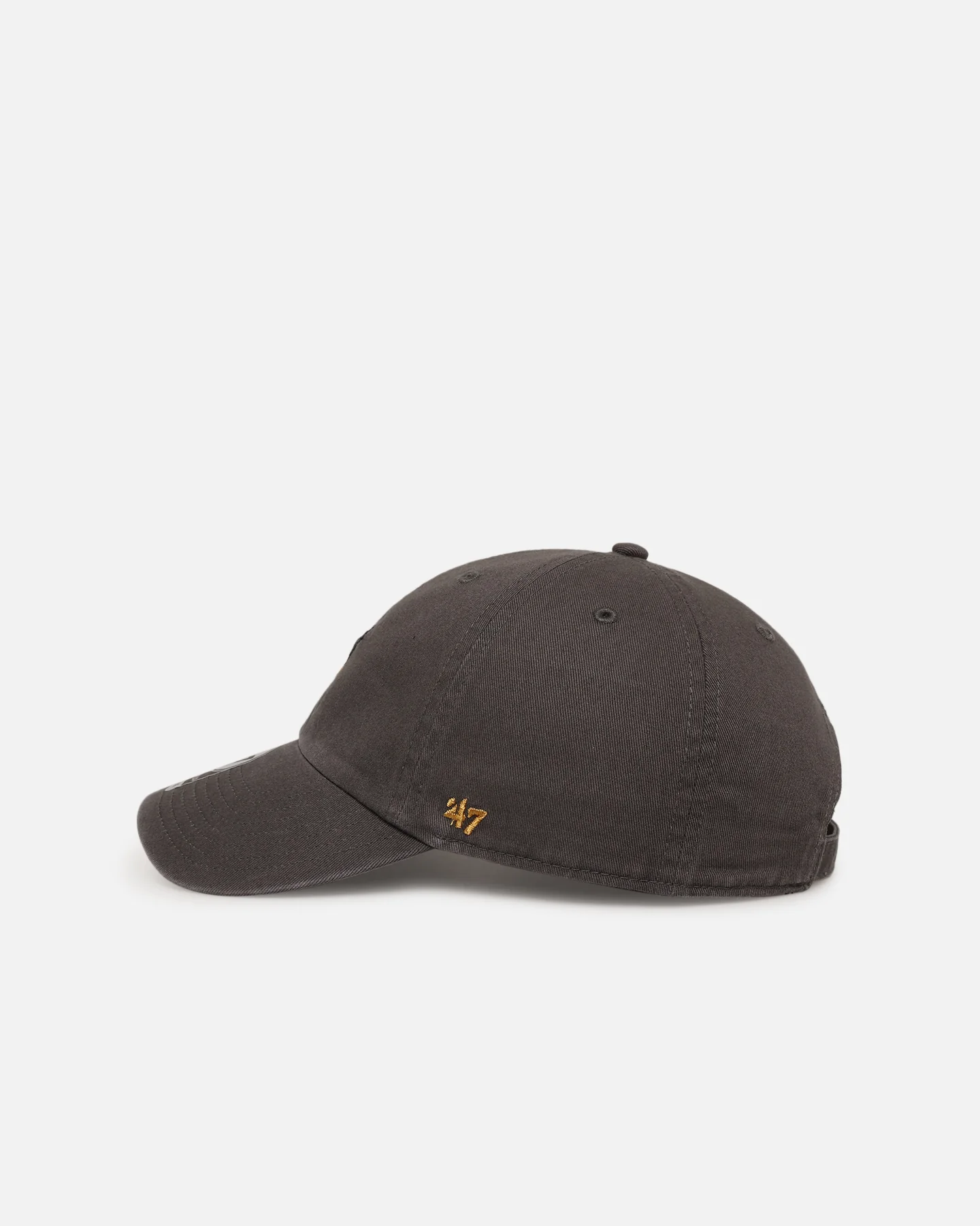 47 Brand Dobermann 'Dog Collection' 47 Clean Up Strapback Charcoal - Image 4