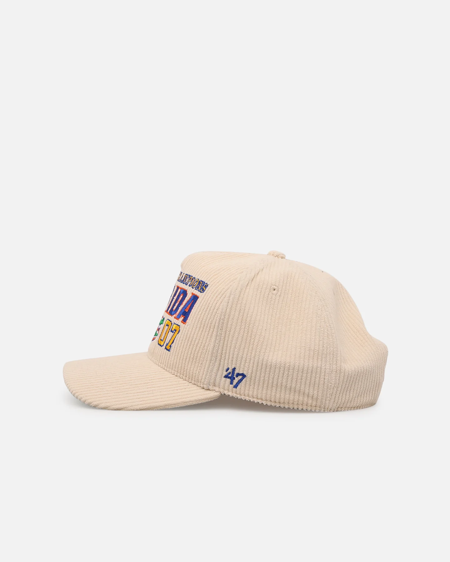 47 Brand Florida 'College Champs' 2007 Champs Hitch Snapback Natural - Image 4