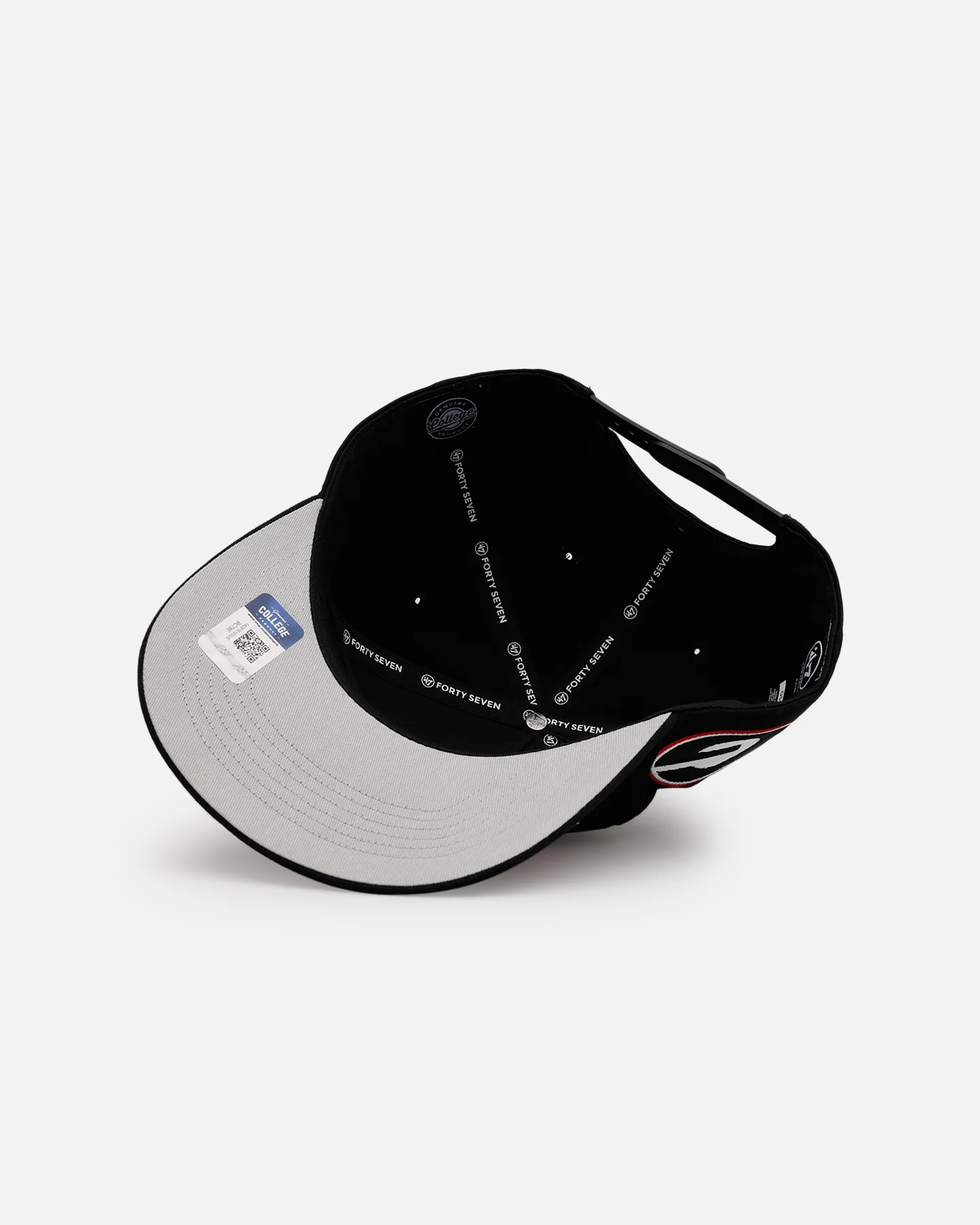 47 Brand Georgia Bulldogs 'Black Dome Script' 47 Hitch Snapback Black - Image 6