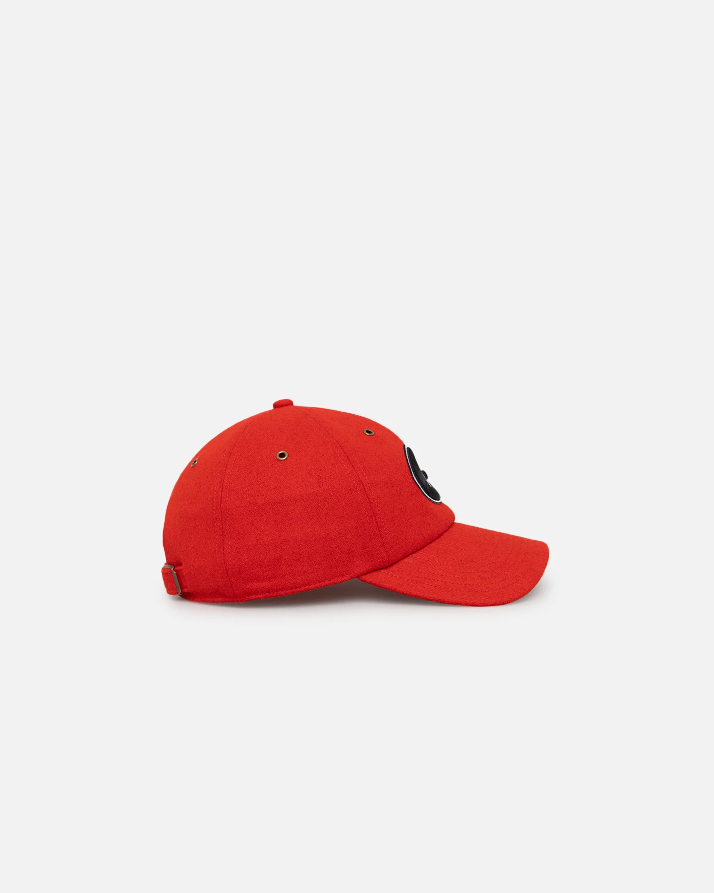 47 Brand Georgia Bulldogs Wooly Clean Up Strapback Red - Image 3