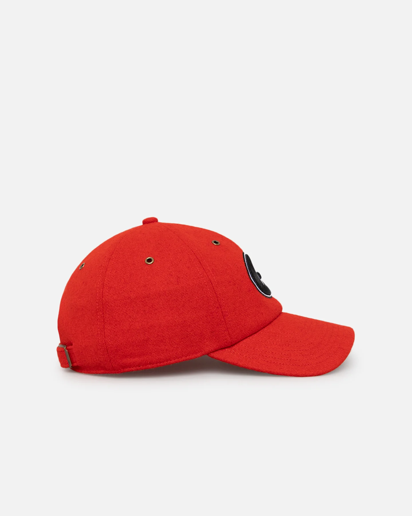 47 Brand Georgia Bulldogs Wooly Clean Up Strapback Red - Image 4