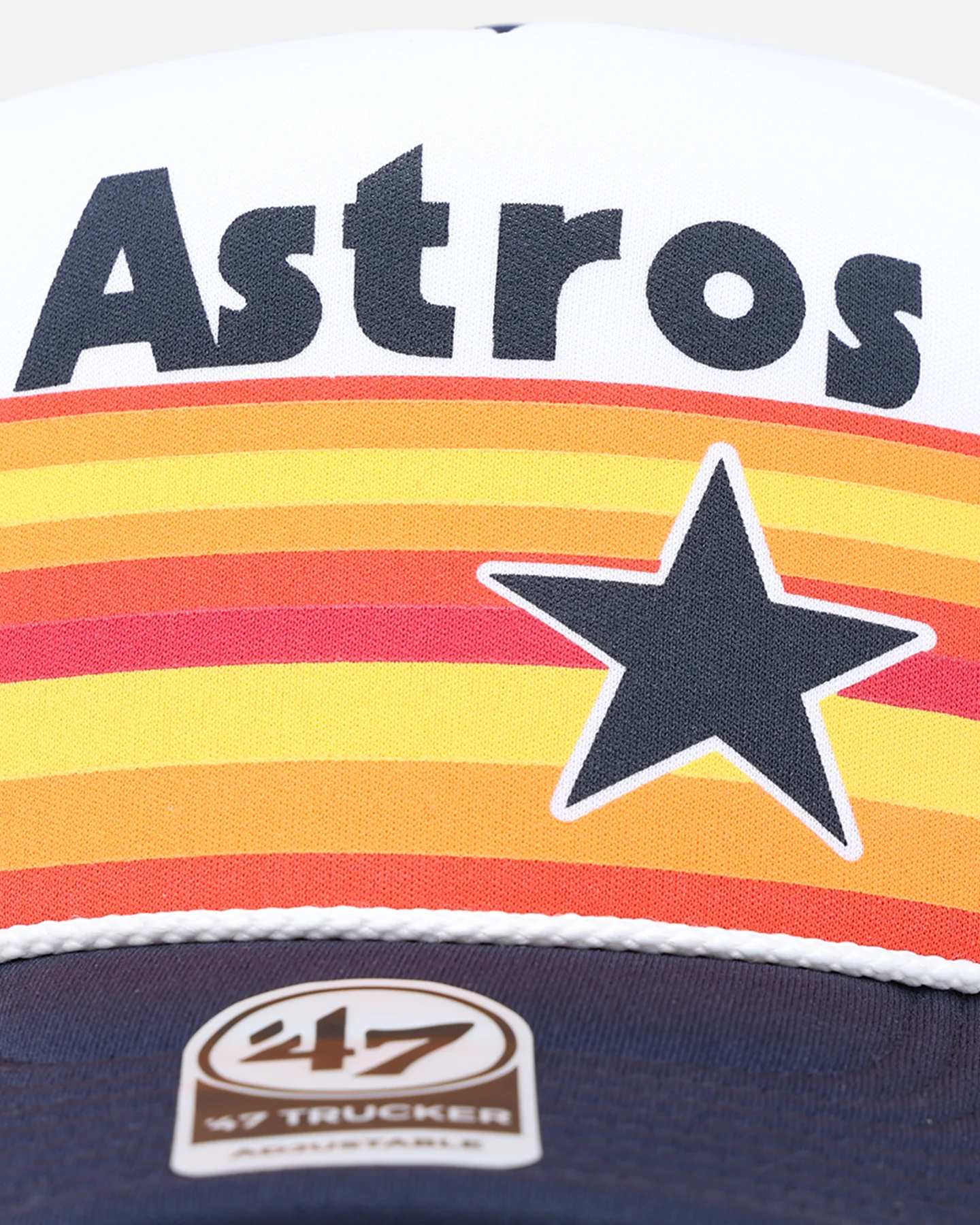 47 Brand Houston Astros Region Foam '47 Trucker Snapback Navy - Image 5