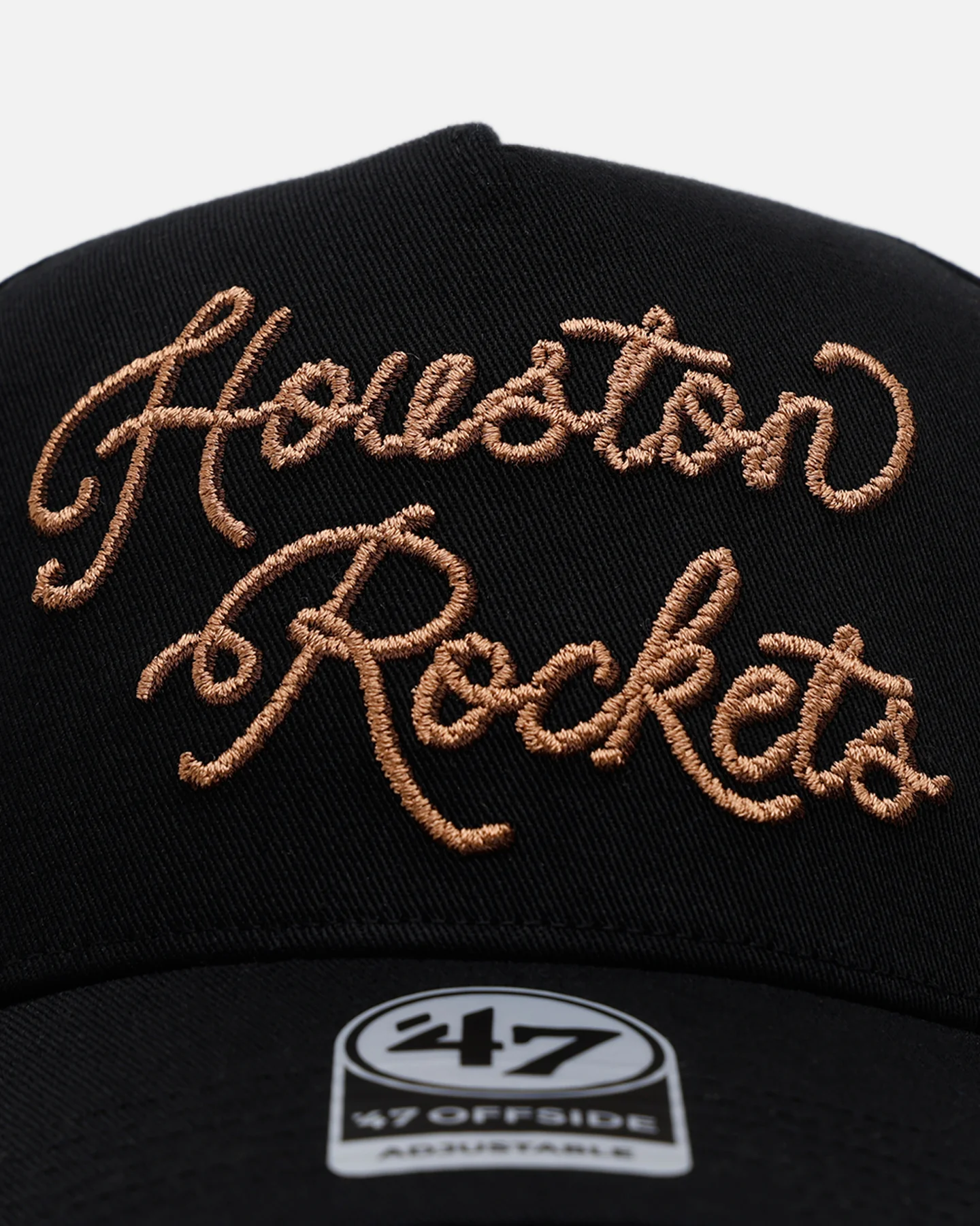 47 Brand Houston Rockets 'Round Em Up' '47 Offside Snapback Black - Image 5