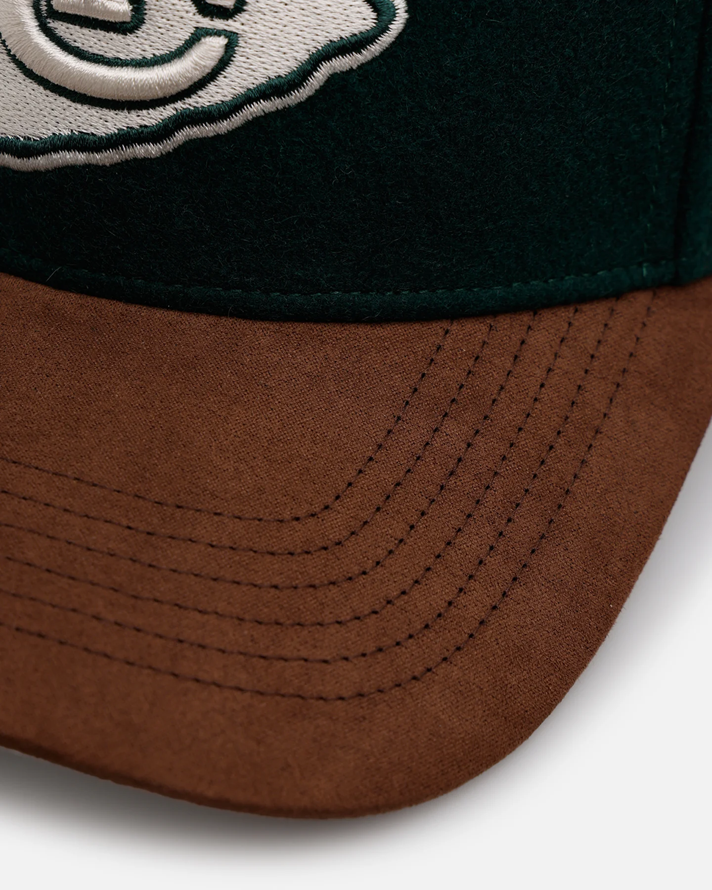 47 Brand Kansas City Chiefs 'Fall Leaves' Clean Up Strapback Green/Brown - Image 2