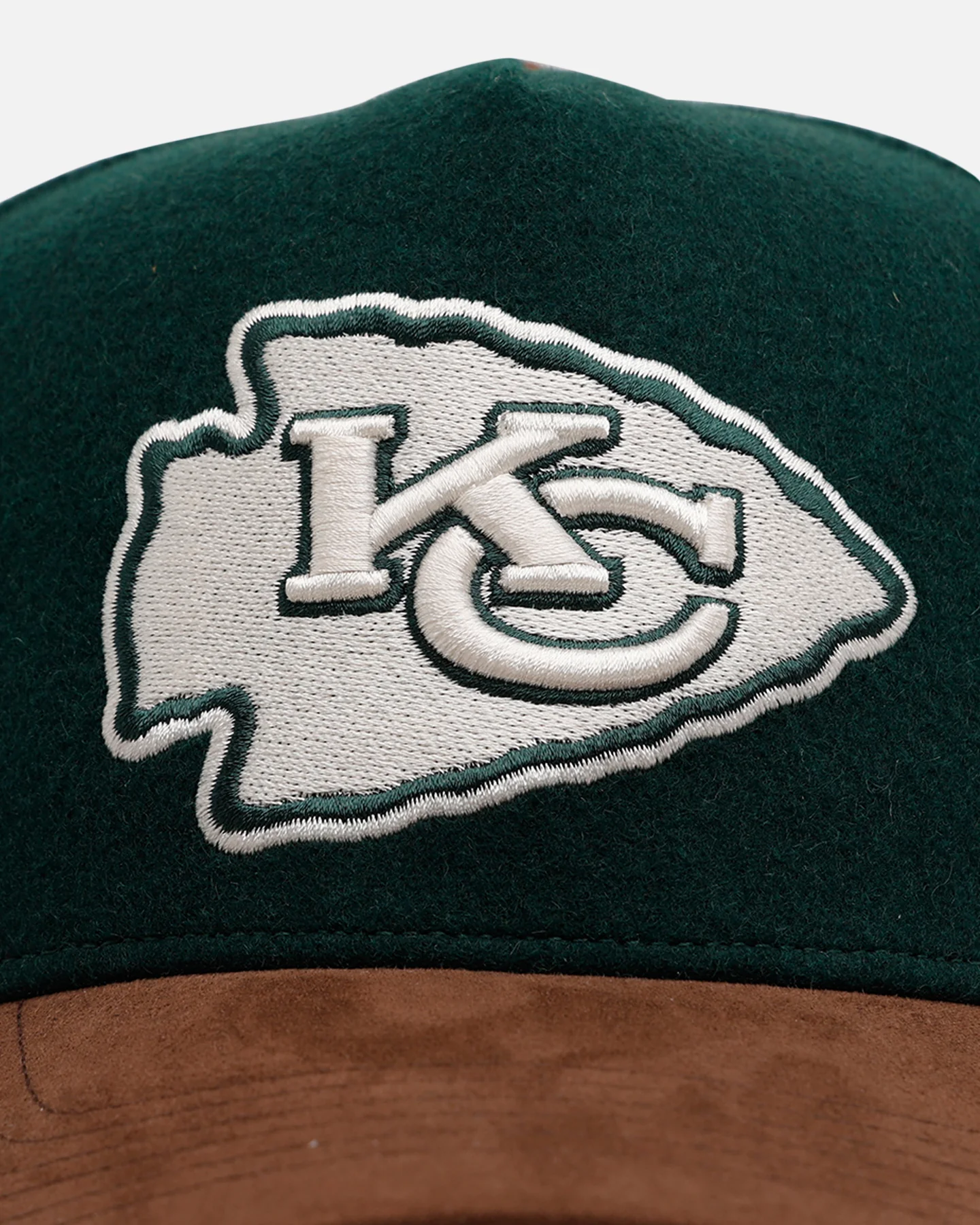 47 Brand Kansas City Chiefs 'Fall Leaves' Clean Up Strapback Green/Brown - Image 6