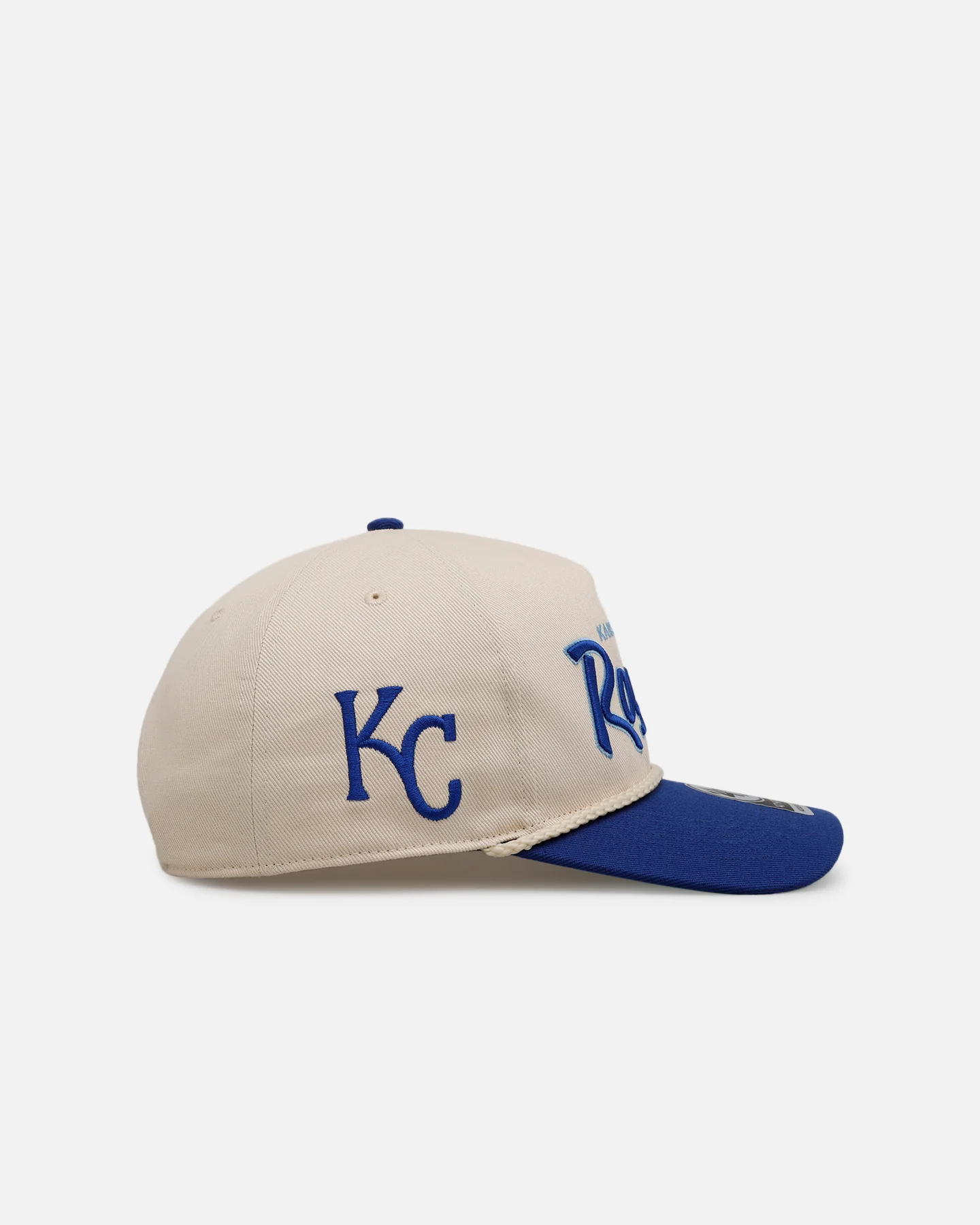 47 Brand Kansas City Royals 'MLB Opening Day' Script Hitch Snapback Natural - Image 3