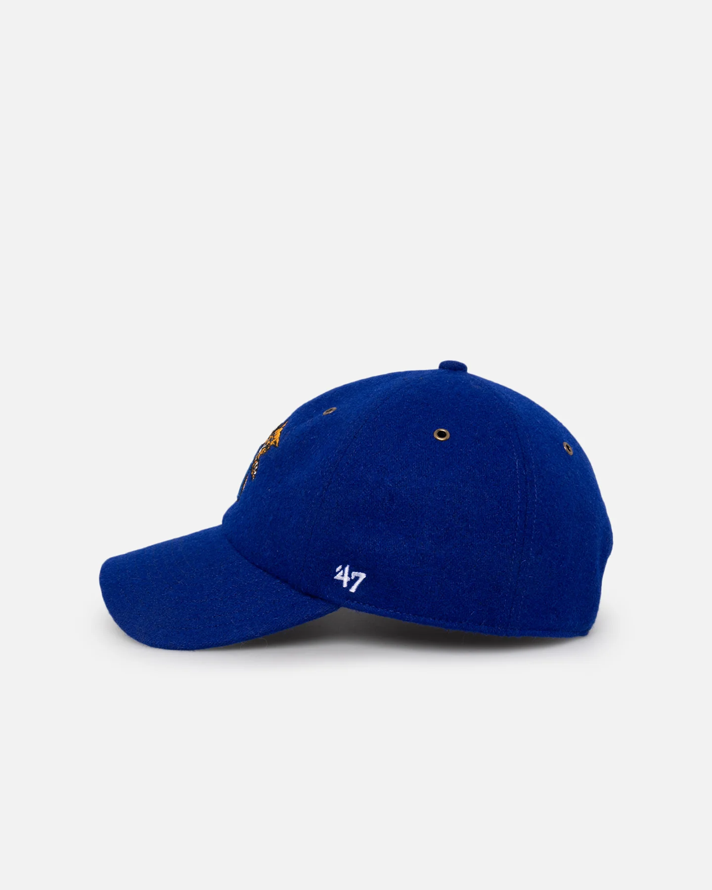 47 Brand Kentucky Wildcats Wooly 47 Clean Up Strapback Royal - Image 5