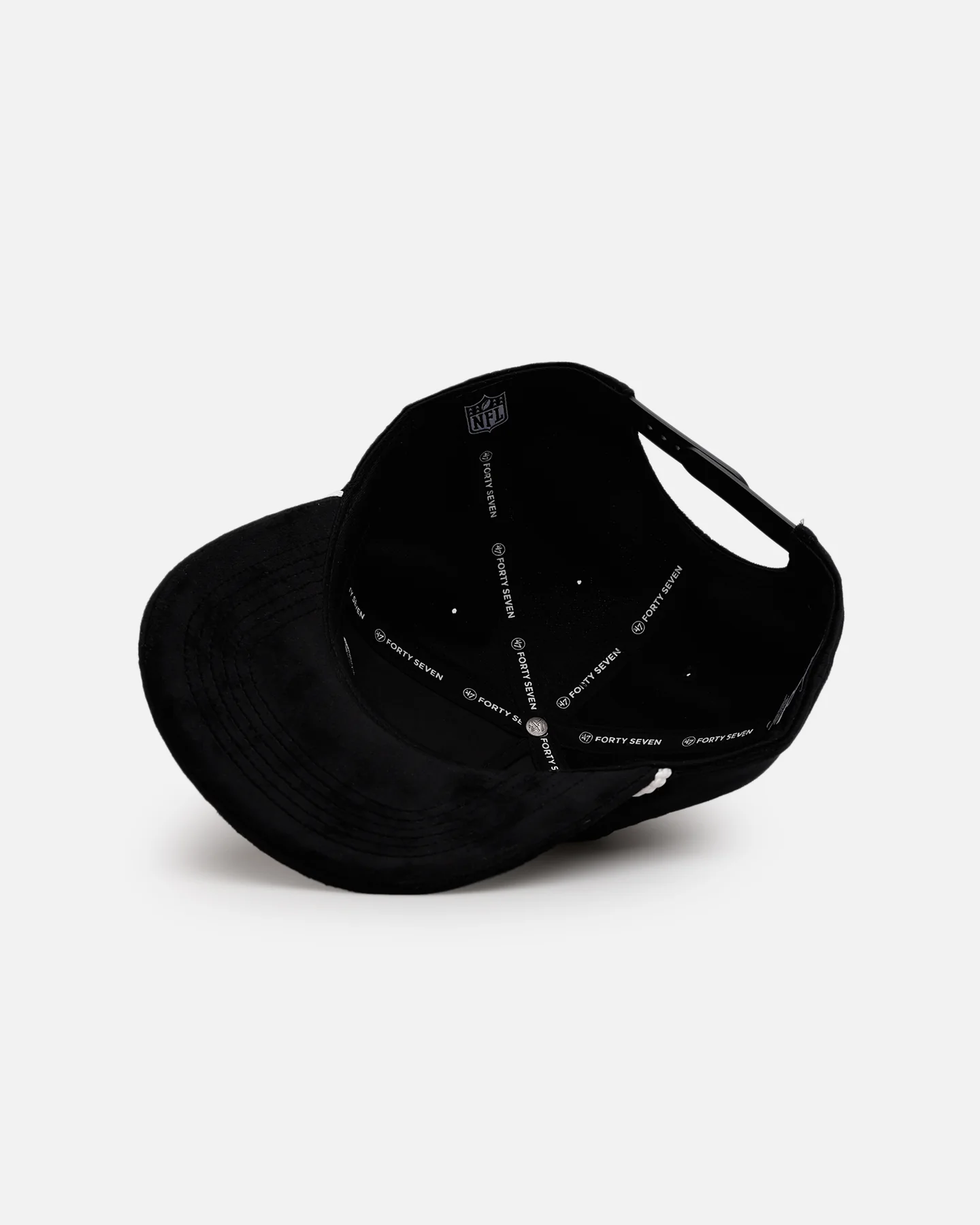 47 Brand Las Vegas Raiders 47' Hitch Snapback Black - Image 7