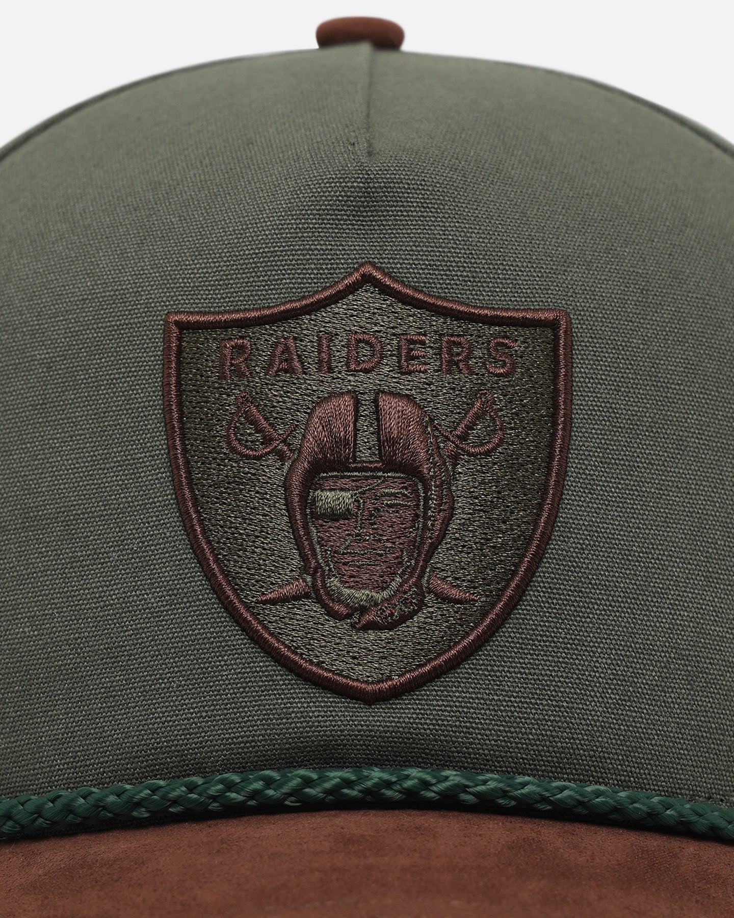 47 Brand Las Vegas Raiders 'Bottle Green' Offside DT Snapback Bottle Green - Image 5