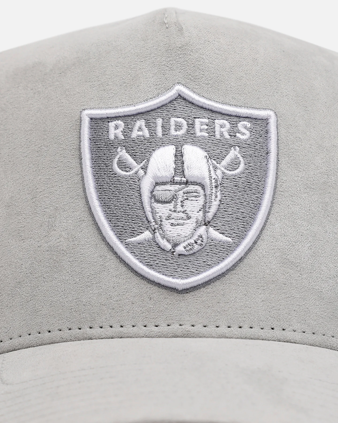 47 Brand Las Vegas Raiders 'Ultrasuede' '47 MVP DT Strapback Gray/White - Image 5