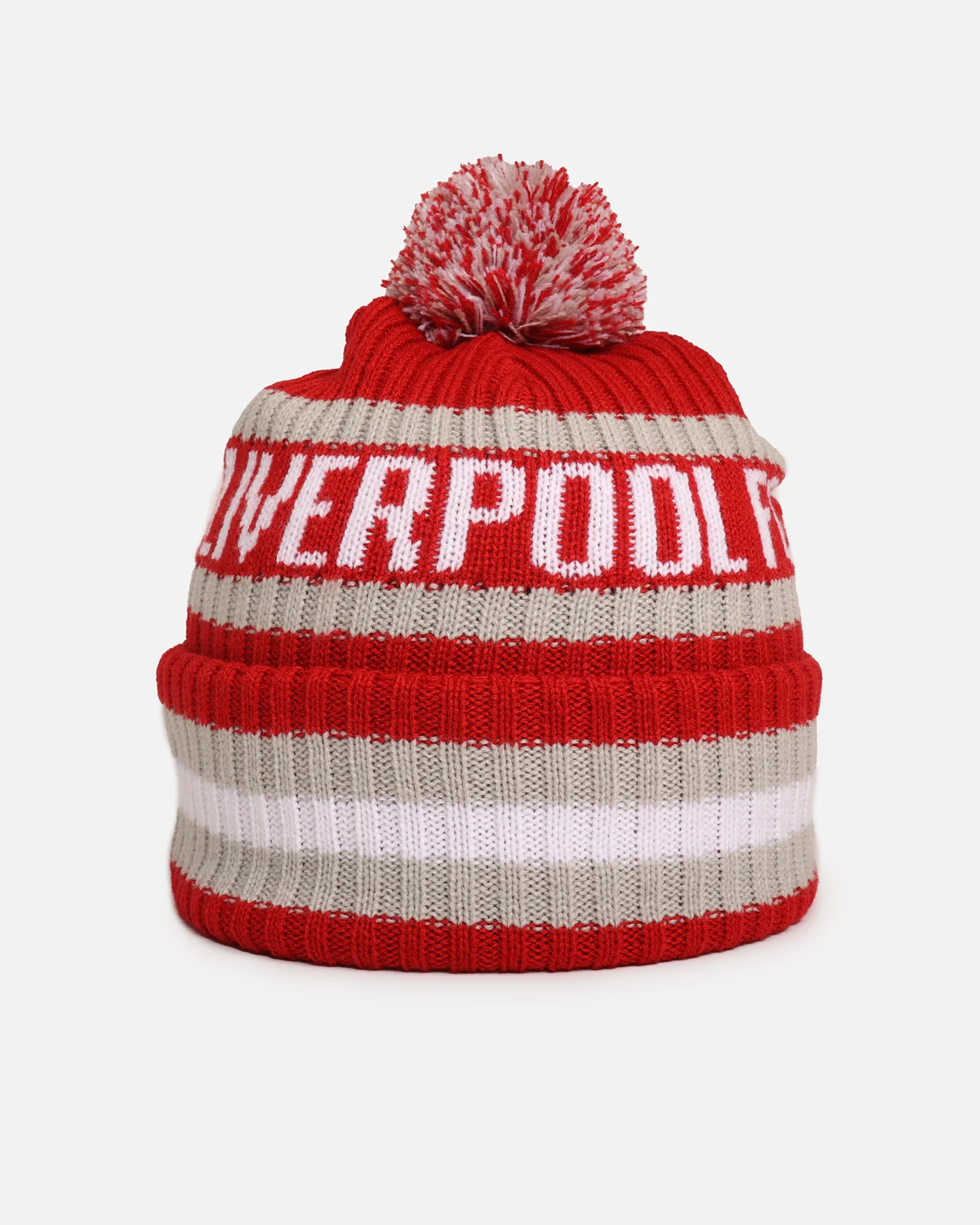 47 Brand Liverpool FC 'Premier League Supporters' Light 47 Cuff Knit Beanie Red - Image 3